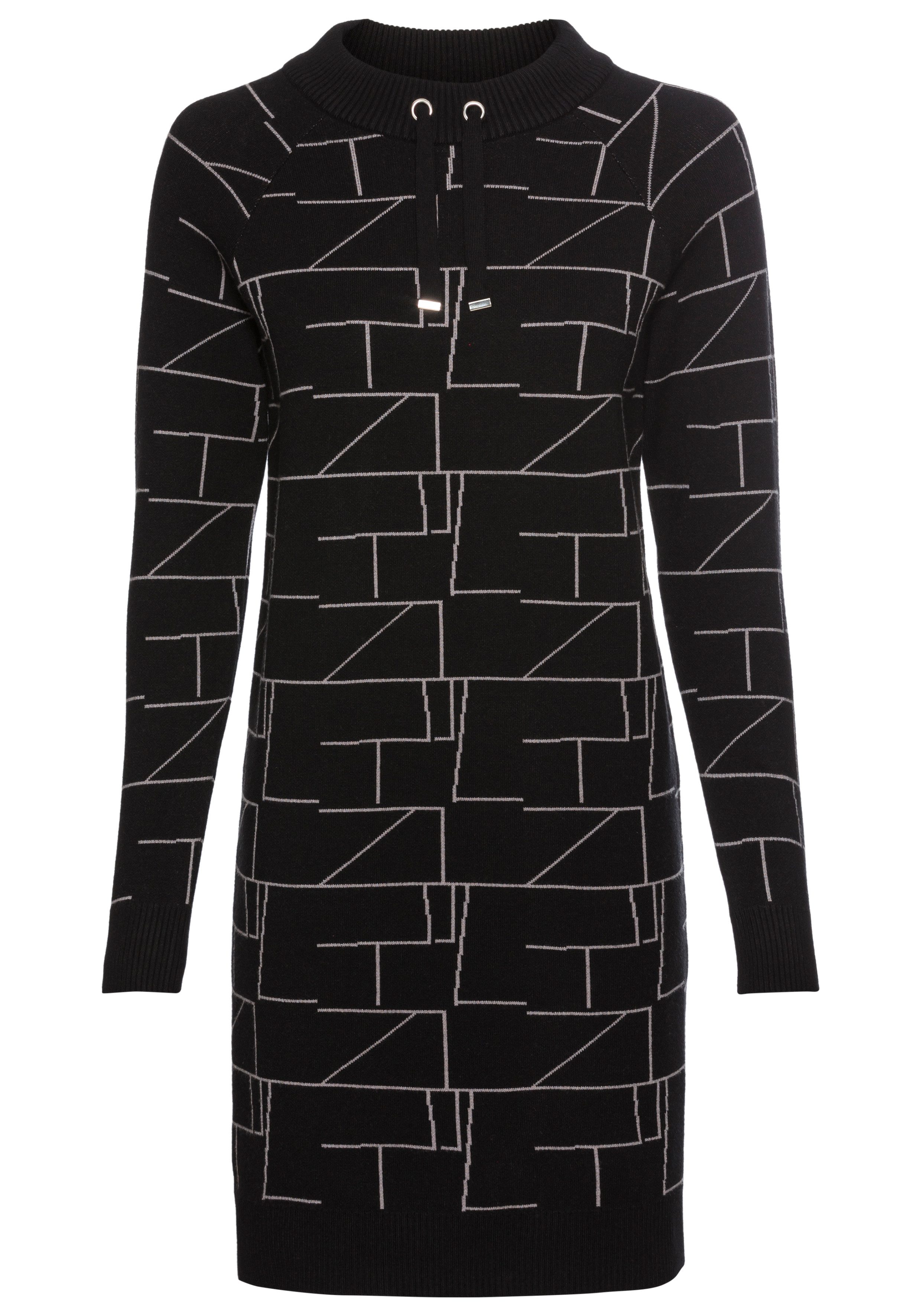 Laura Scott Strickkleid aus kuscheligem Jacquardstrick mit Grafik-Motiv. Reduzierter Preis € 34,99. Unverbindliche Preisempfehlung € 49,99, (€ 34,99 pro 1 Stk)