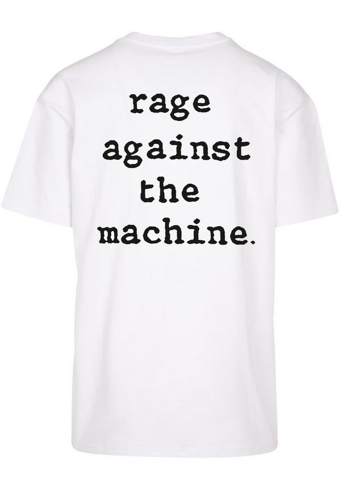Upscale by Mister Tee Kurzarmshirt Herren Rage Against the Machine Oversize  Tee (1-tlg)