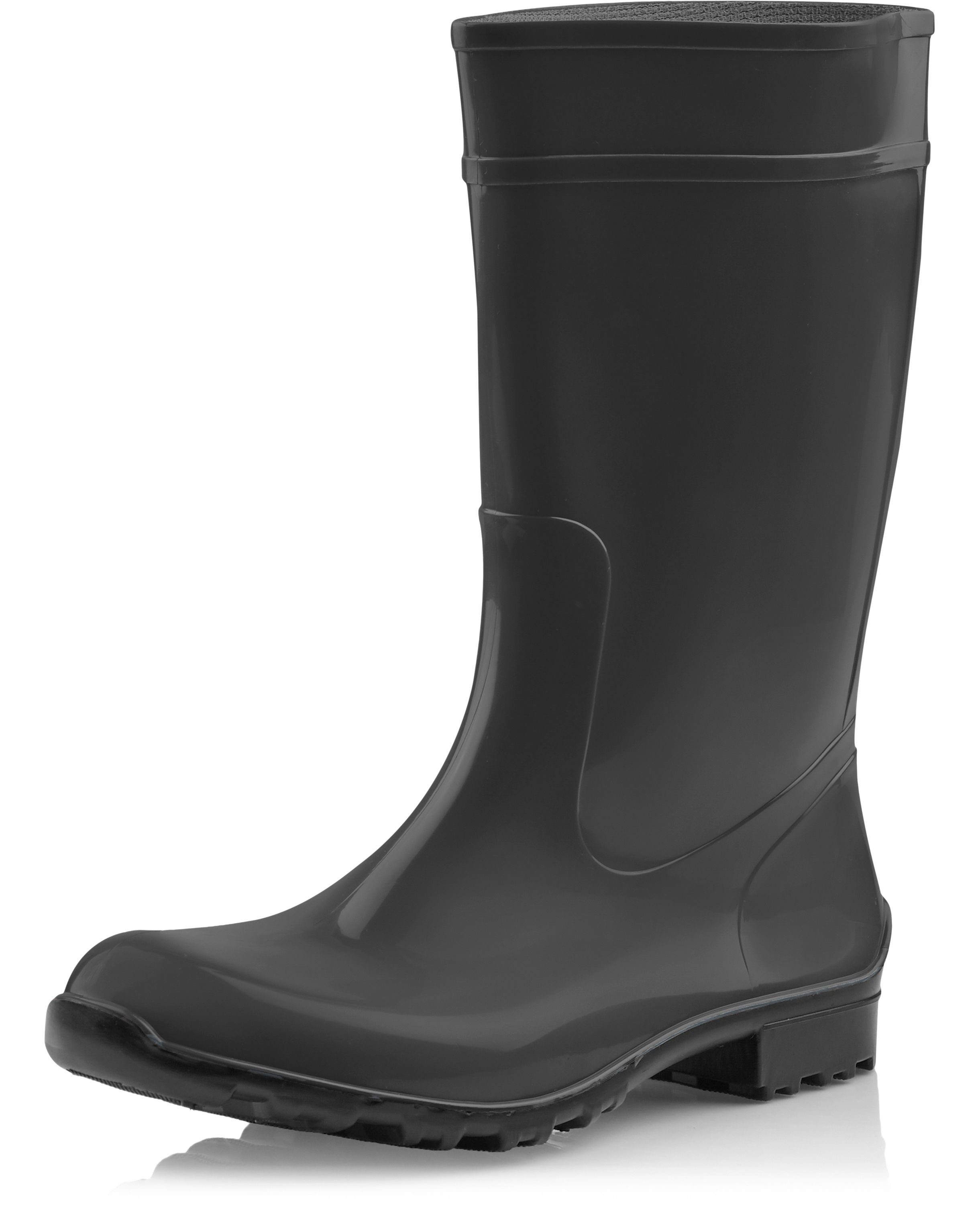 Ladeheid lange Regenstiefel für Frauen LA-967 Gummistiefel Damen hoch und robust