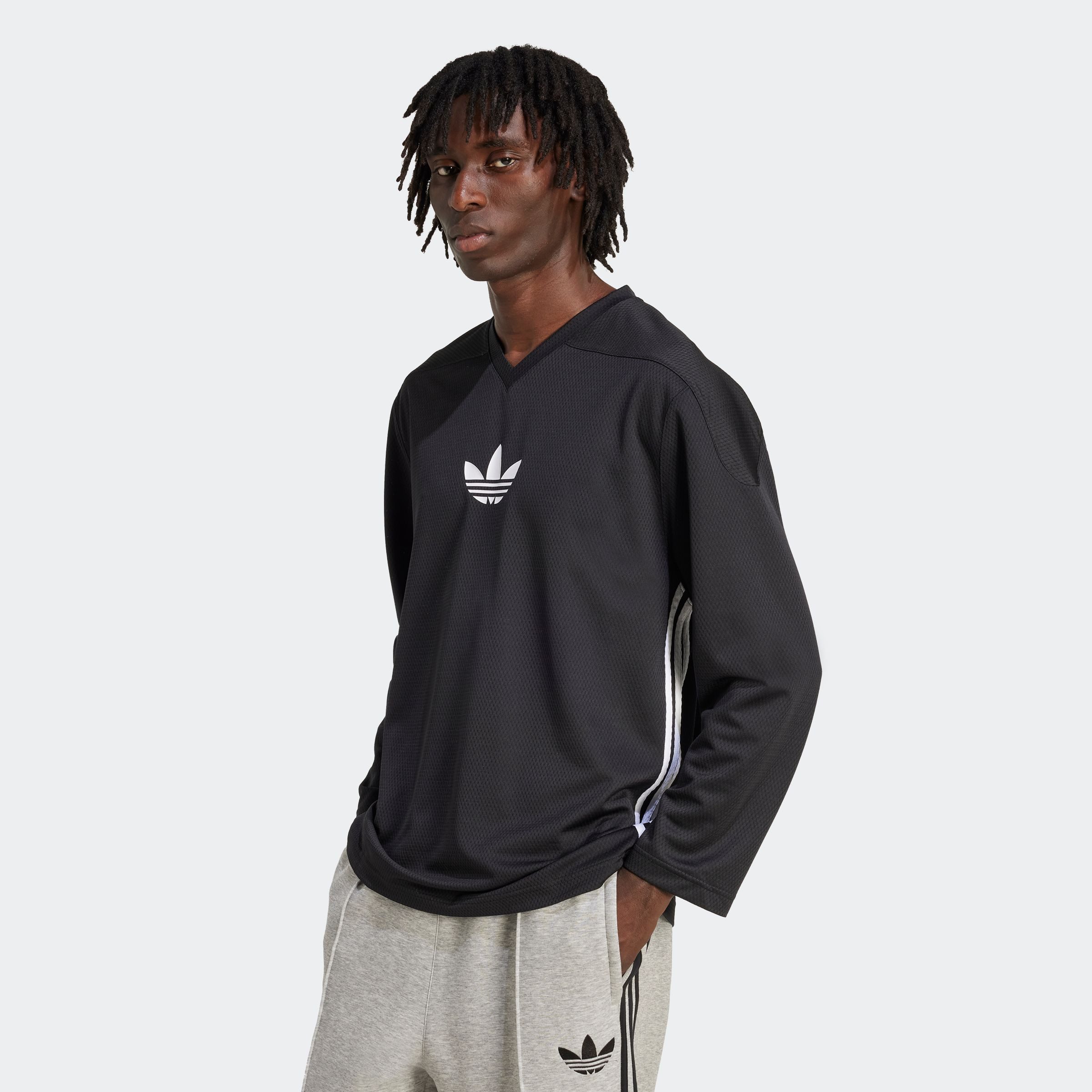 adidas Originals Langarmshirt MESH LS regulärer Schnitt, pflegeleicht, mit günstig online kaufen