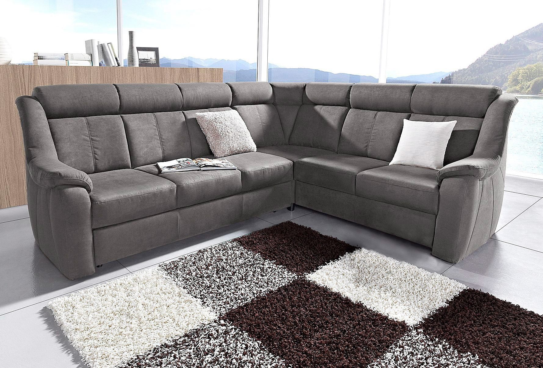 sit&more Ecksofa Basel L-Form, wahlweise mit günstig online kaufen