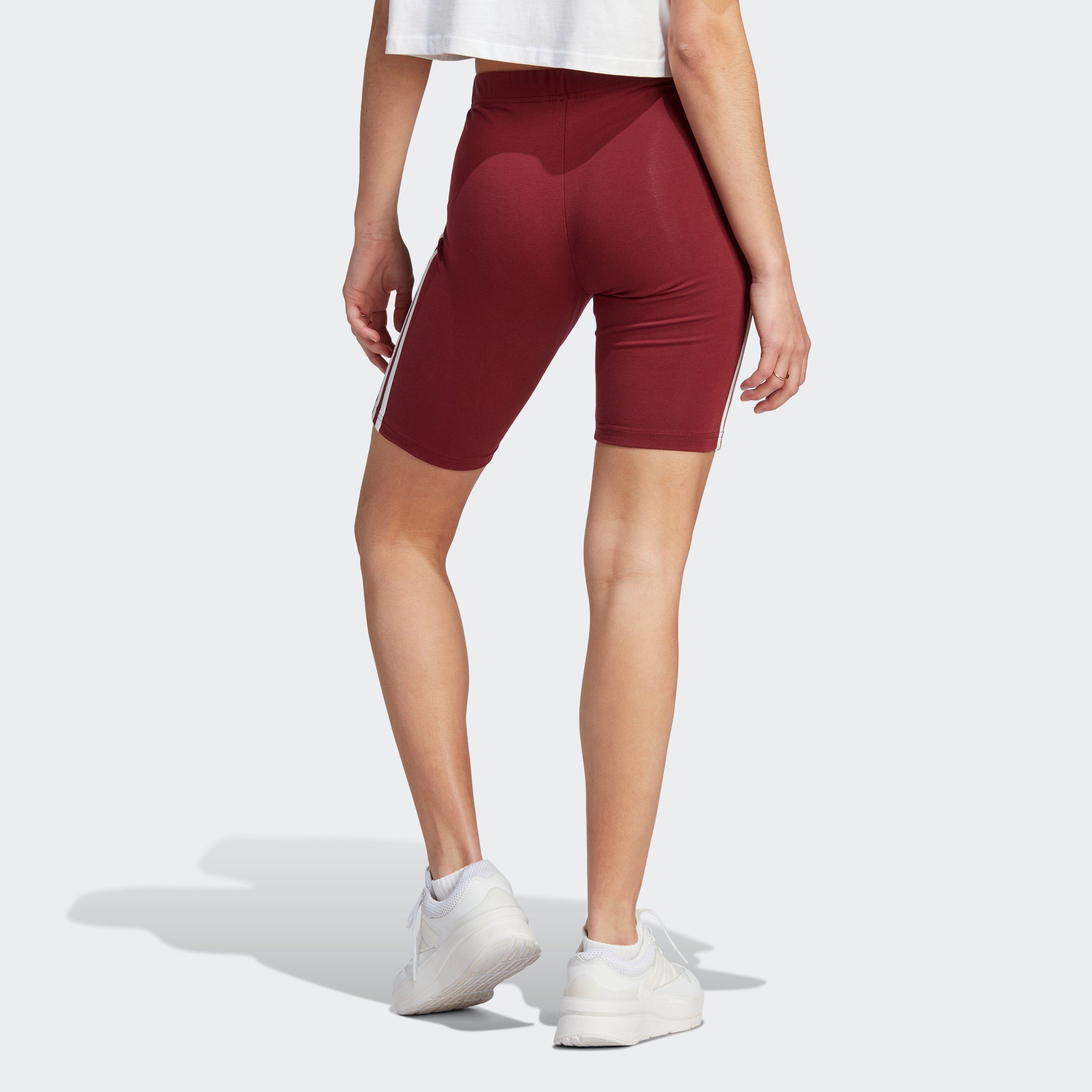 BK / White 3S Red Shorts adidas (1-tlg) SHO Shadow Sportswear W