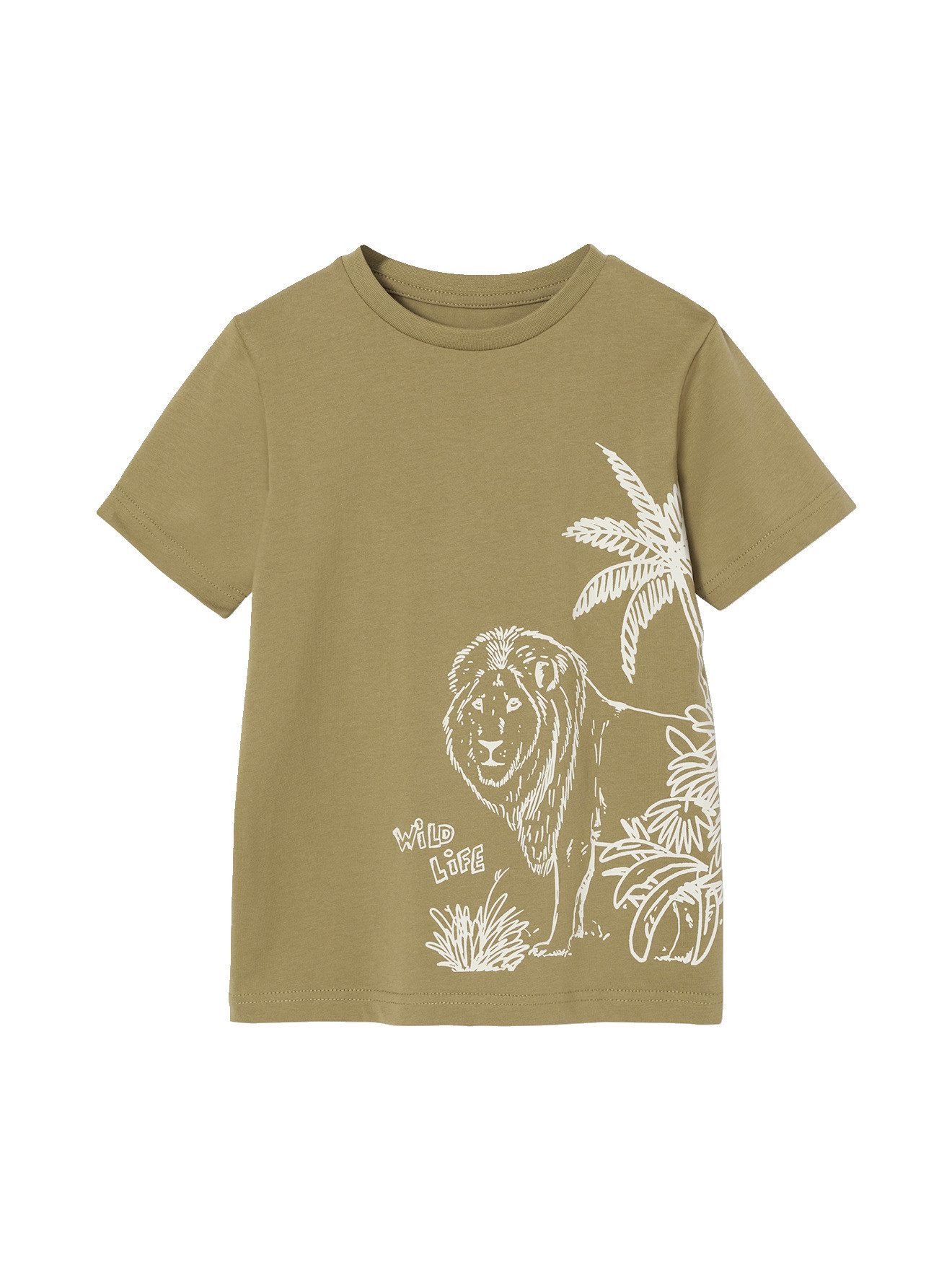 Kurzarmshirt T-Shirt mit Print für Jungen BASIC