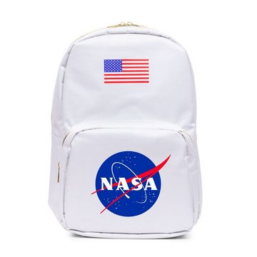 NASA Rucksack NASA Rucksack "Backpack" weiß, Laptopfach