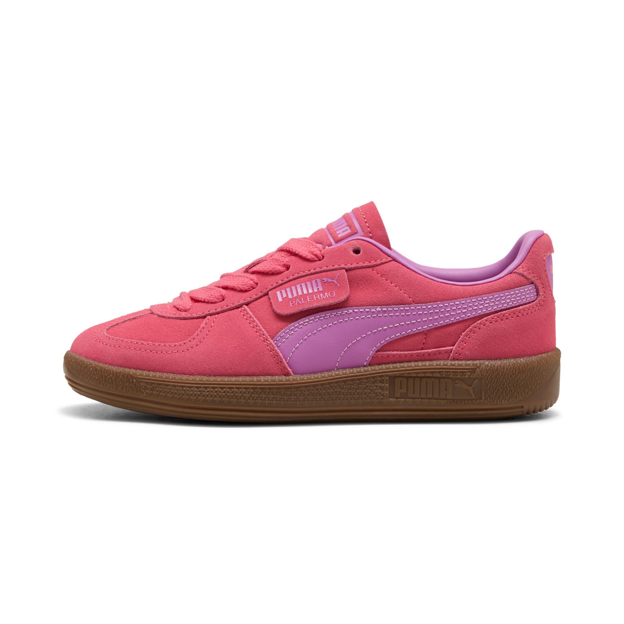 PUMA PALERMO JR Sneaker niedrige Schuhhöhe, mit Schnürung, nicht herausnehmbare Innensohle