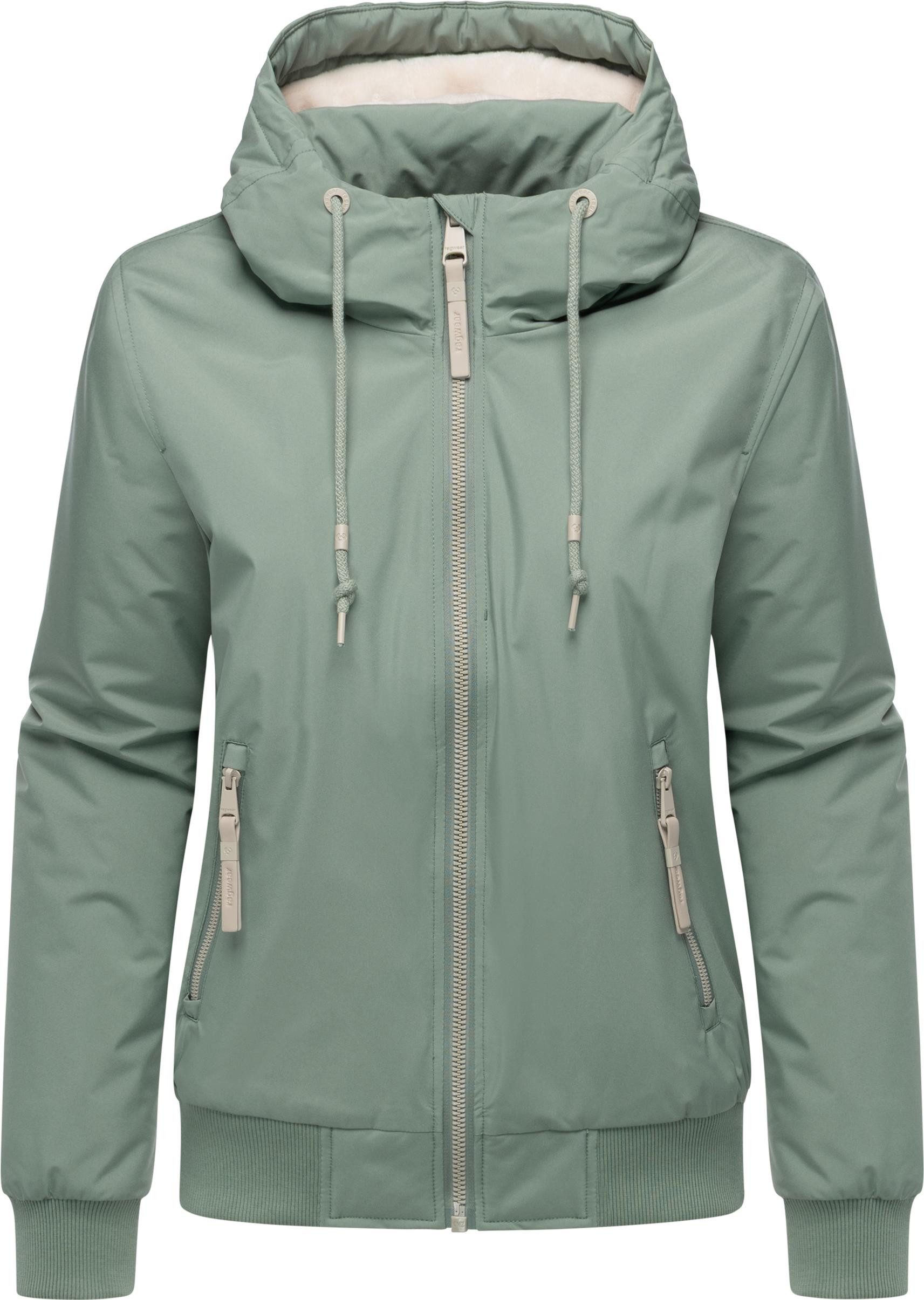 Ragwear Bomberjacke Oggie Warm YOUMODO Wasserdichte Outdoorjacke mit Kapuze
