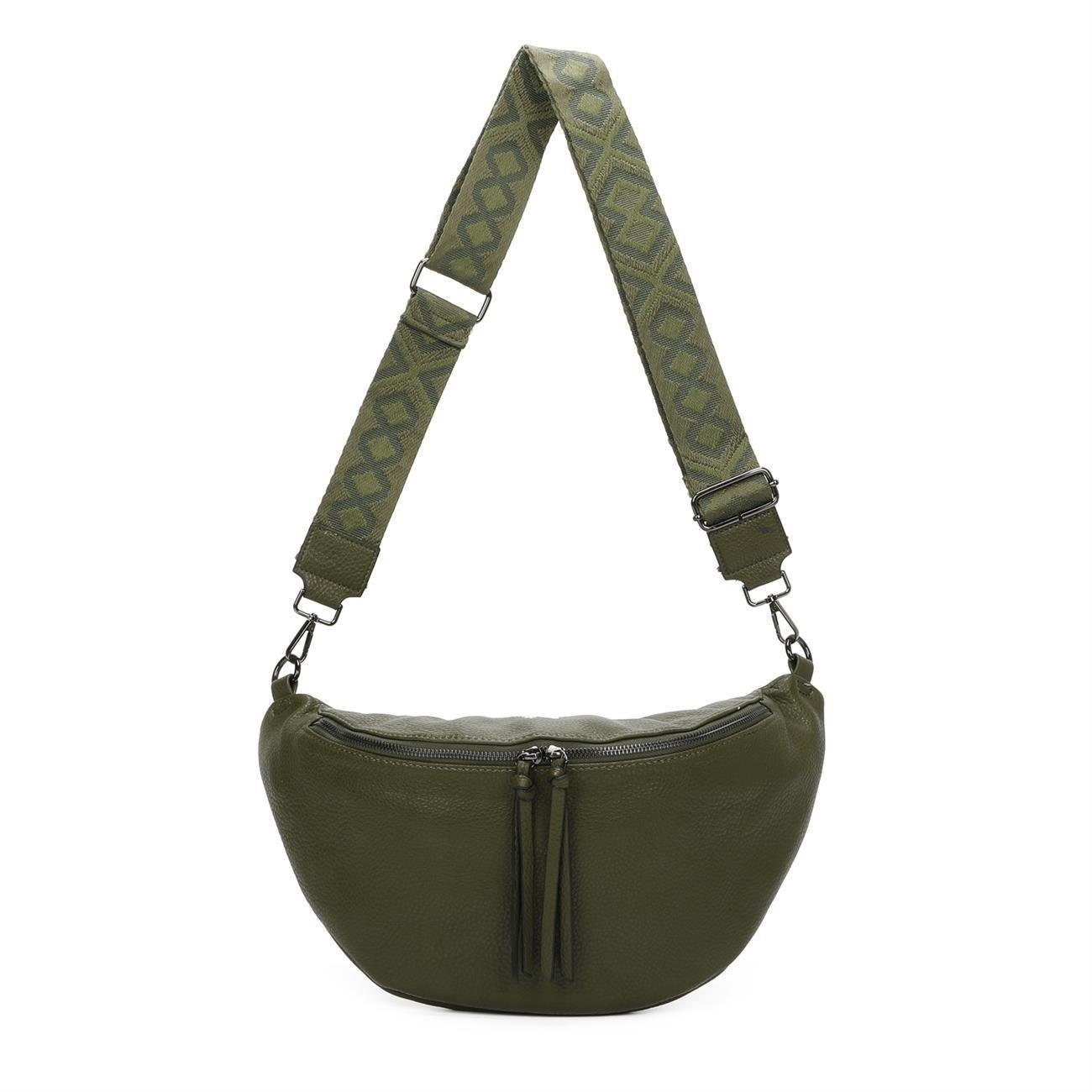 ITALYSHOP24 Schultertasche Damen Brusttasche Umhängetasche CrossBody günstig online kaufen