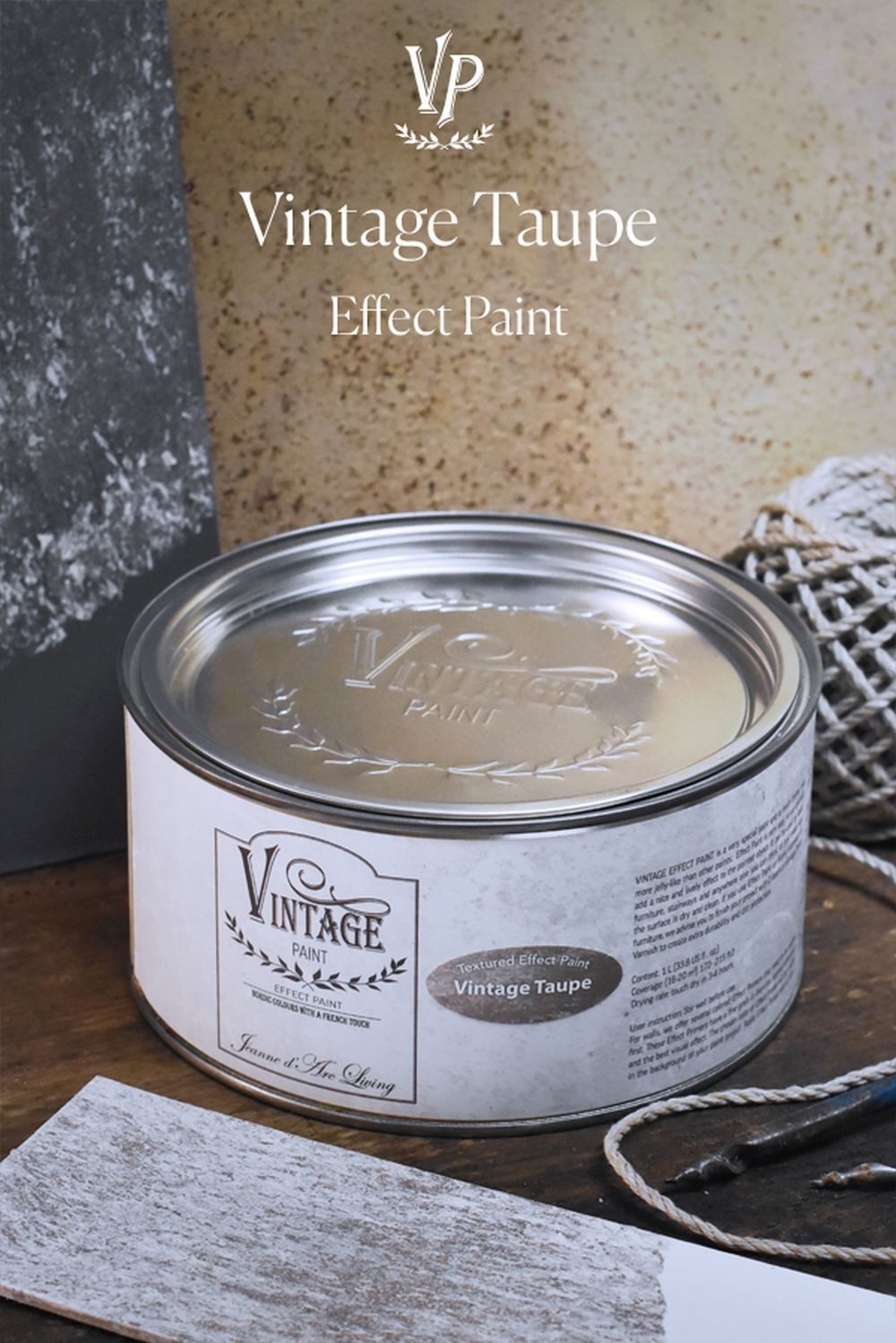 Vintage Paint Kreidefarbe Effect Paint Strukturfarbe Wandfarbe Möbelfarbe, Strukturfarbe für Wände und Möbel