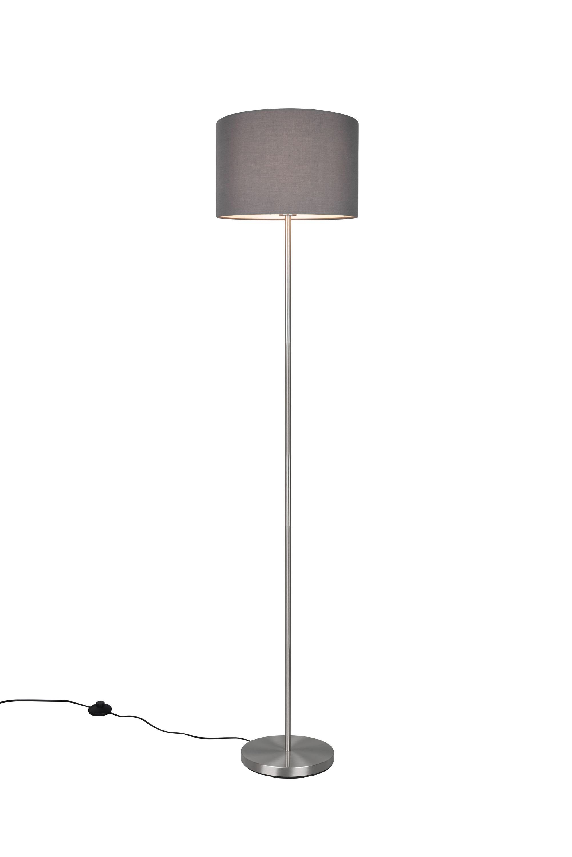 TRIO Leuchten Stehlampe Stehleuchte, TRIO-Leuchten Stehleuchte HOTEL (DH  35x160 cm) DH 35x160 cm grau