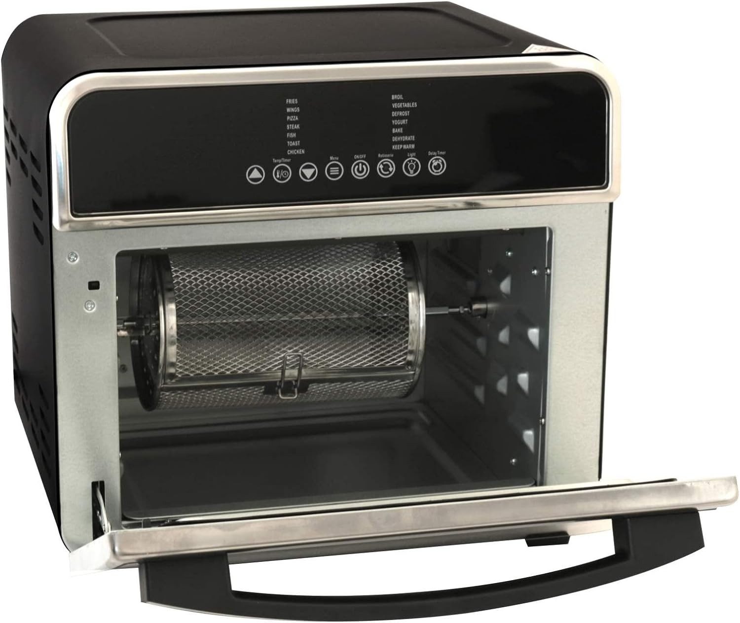 DESKI Minibackofen DESKI Mini Backofen Heißluft Ofen Grill Fritteuse 15 Liter 1600 Watt