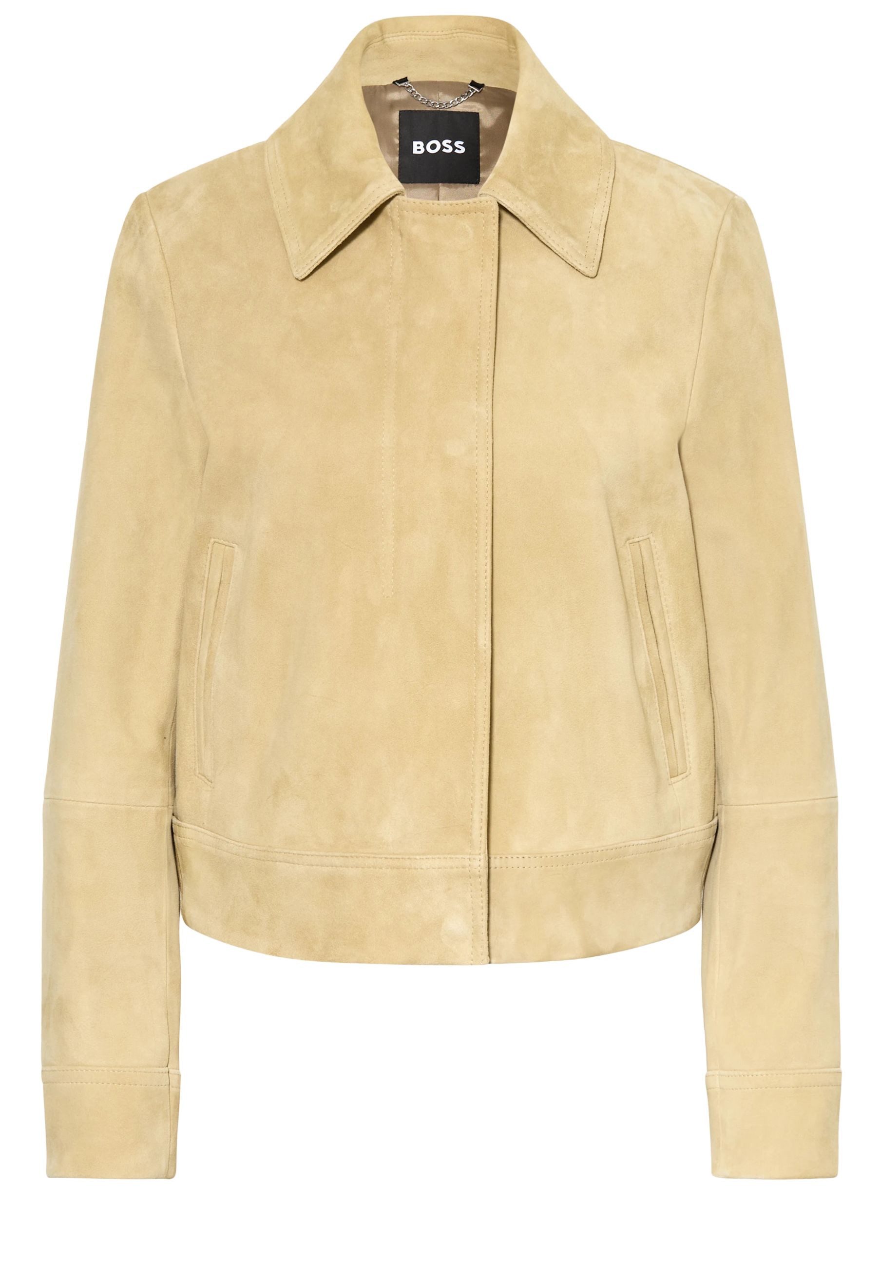 BOSS Lederjacke Samaro (1-St)