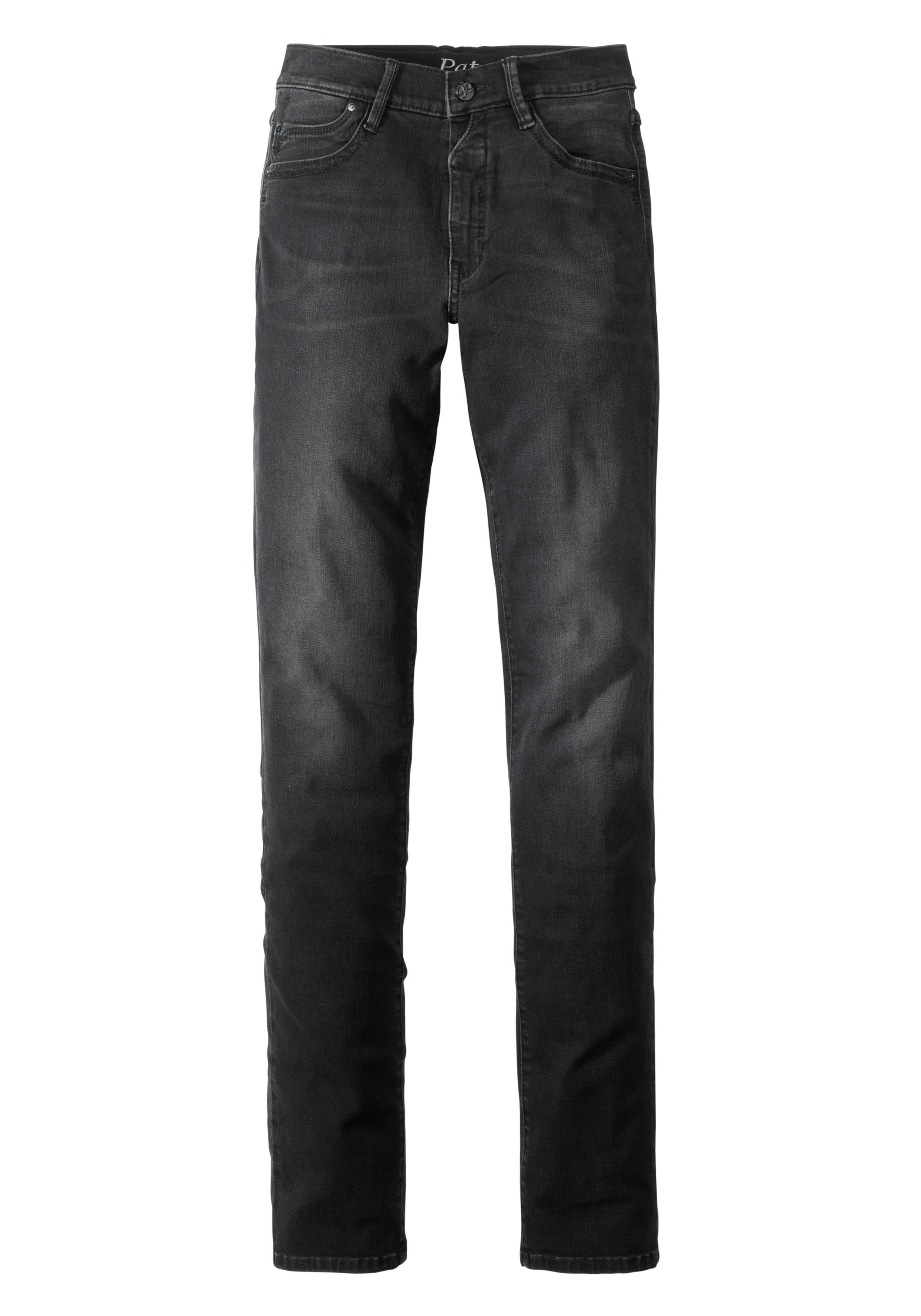 Stretch-Jeans PADDOCKS PAT clean black 60381 3503.4317