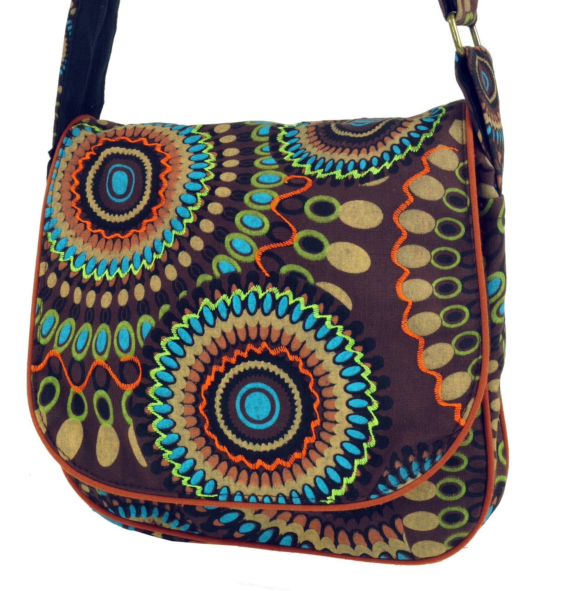 Guru-Shop Schultertasche Schultertasche, Hippie Tasche, Goa günstig online kaufen