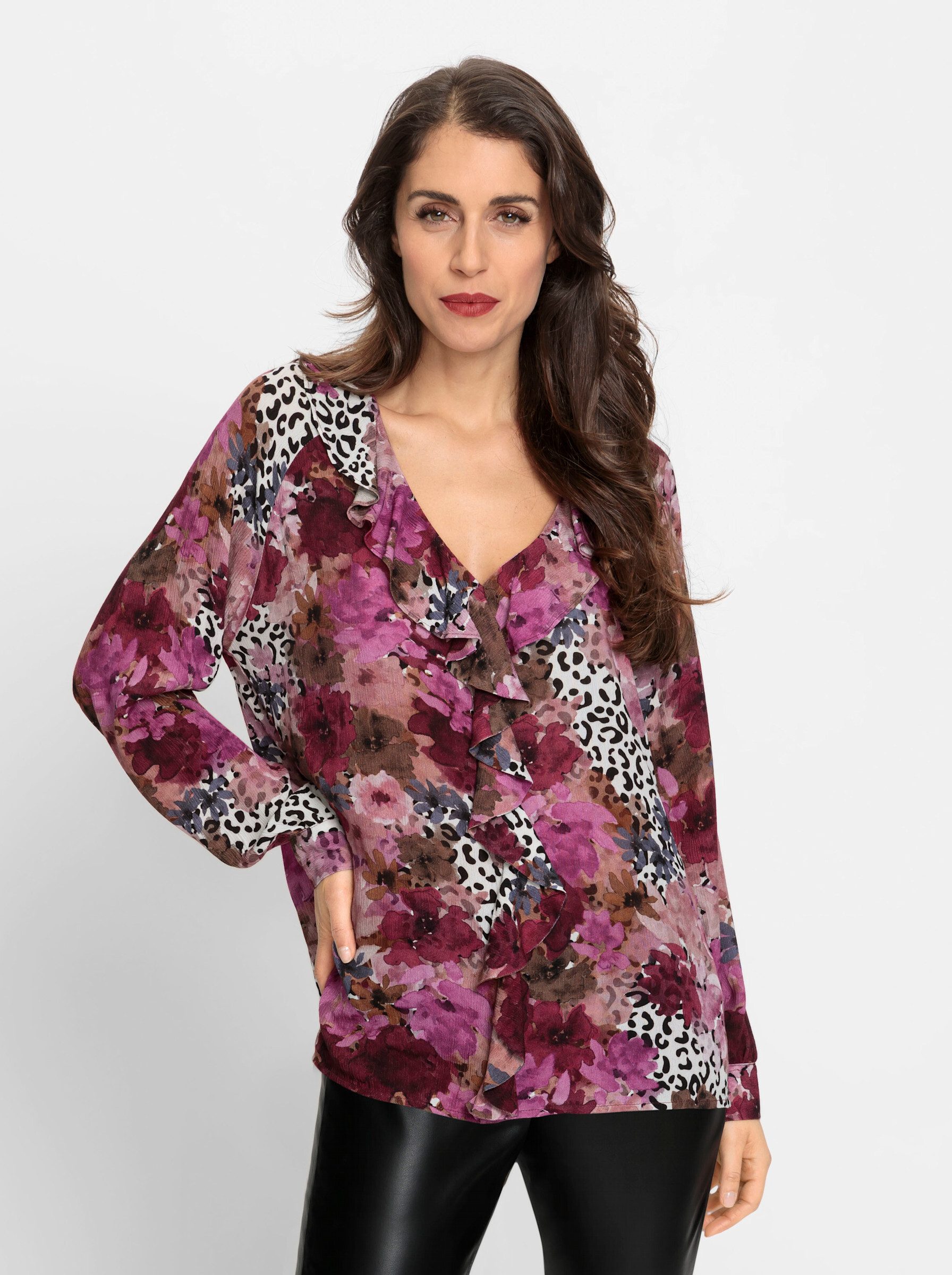 heine Klassische Bluse Druckbluse günstig online kaufen