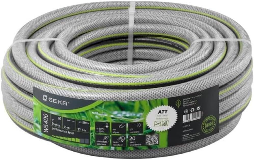 GEKA Gartenschlauch GEKA plus Wasserschlauch WS400, 1“, 25 m, 5-lagig, Gartenschlauch