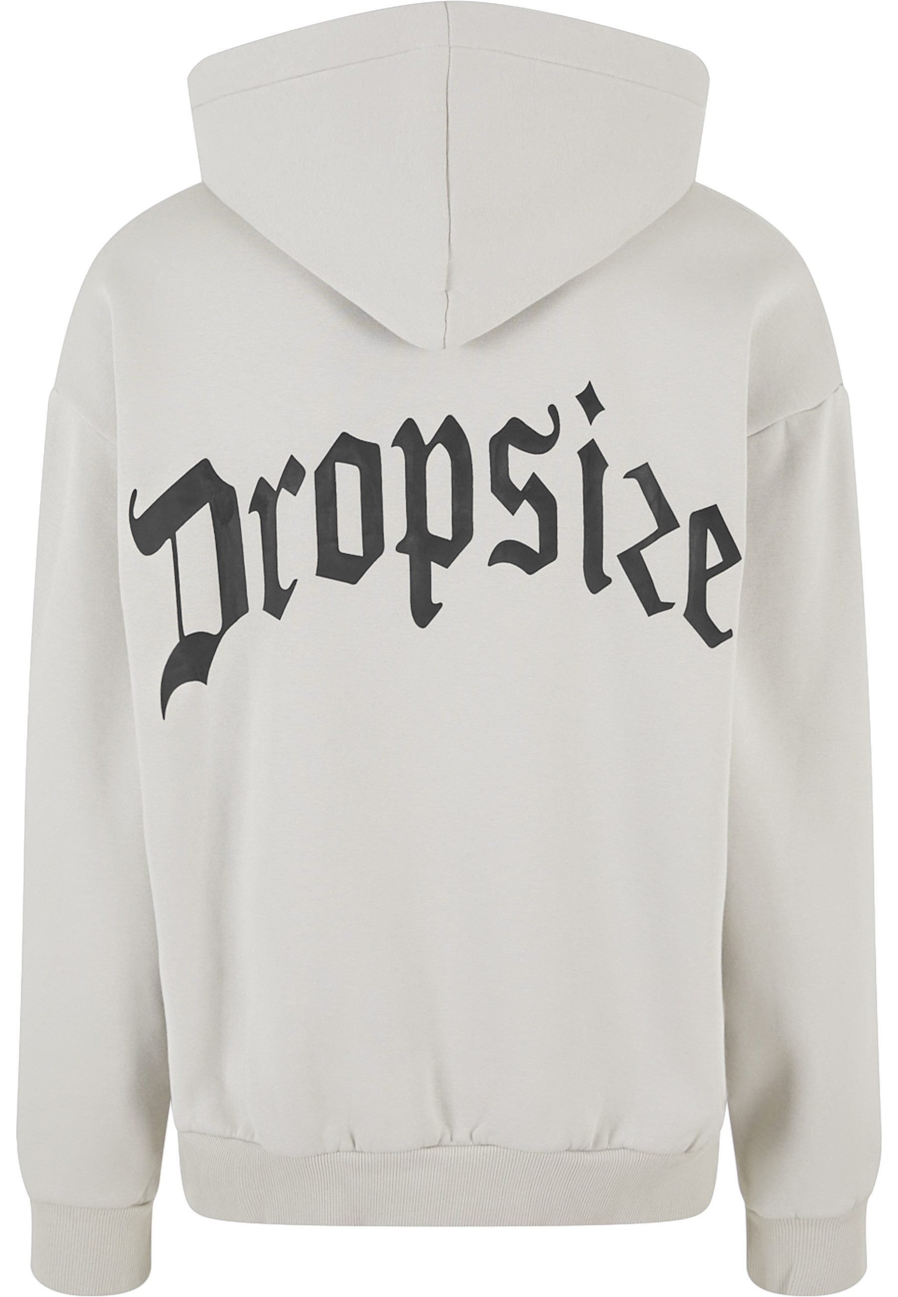 Dropsize Kapuzenpullover Dropsize Herren Heavy Oversize Puffer Logo Backprint Hoodie (1-tlg)