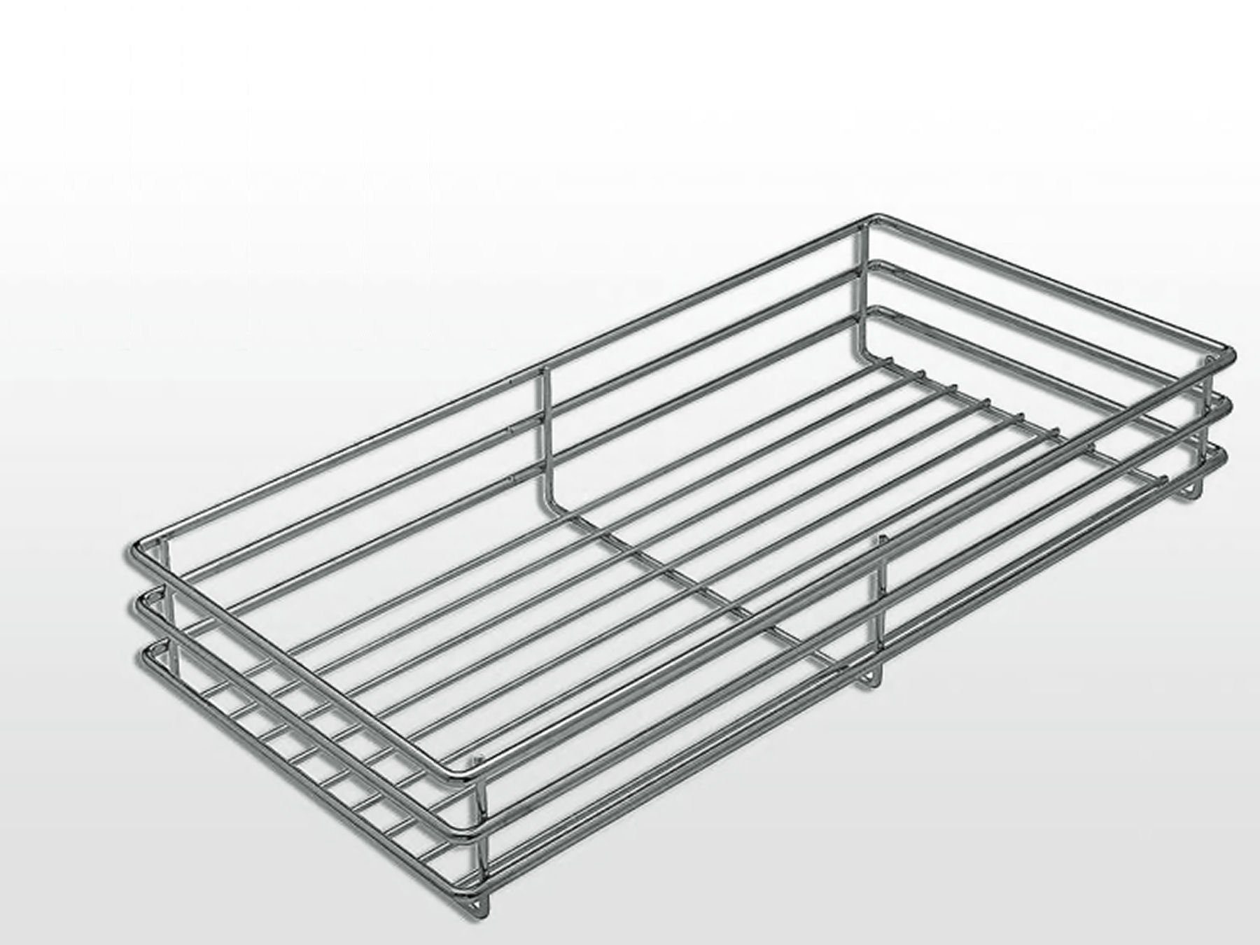 Kesseböhmer Einhängekorb Drahtkorb 90° silbergrau für COMFORT Unterschranka günstig online kaufen