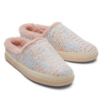 TOMS Melange Sage Slipper, vegane Hausschuhe Hausschuh