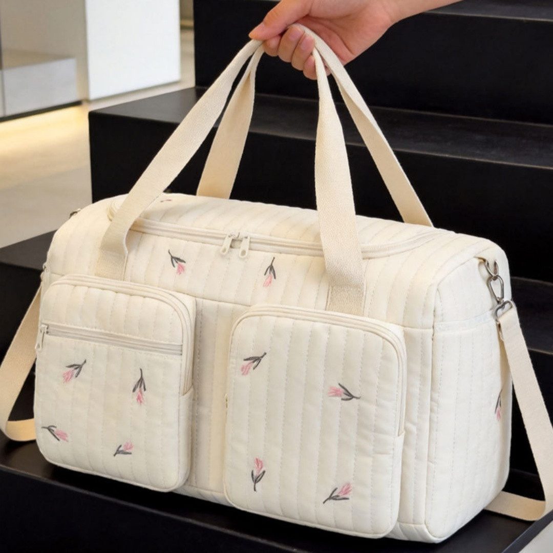 FOUORTUNATE-BEE Wickeltasche Große Wickeltasche Mama Tasche Reisetasche Schultertasche 45×22×26 cm, Für Krankenhaus Kinderwagen Reise Alltag Baby Wickeltasche O – Bild 5 von 5