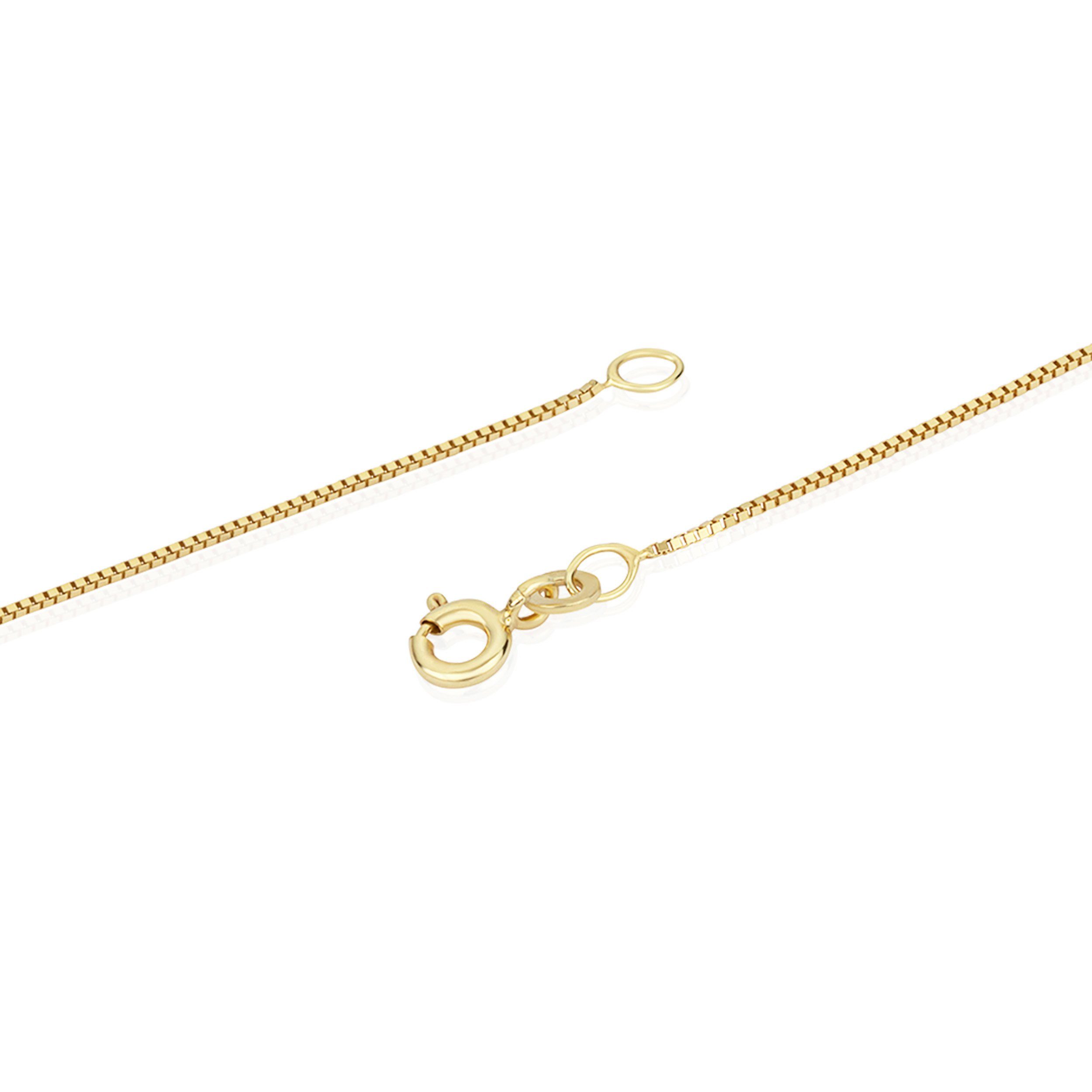 NKlaus Goldkette 36cm Venezia Echte 585 Gelbgold 14 Karat Veneziane
