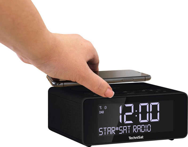 TechniSat Радіо годинники »DIGITRADIO 52 - Stereo Uhrenradio« mit DAB+, Snooze-Funktion, dimmbares Display, Sleeptimer
