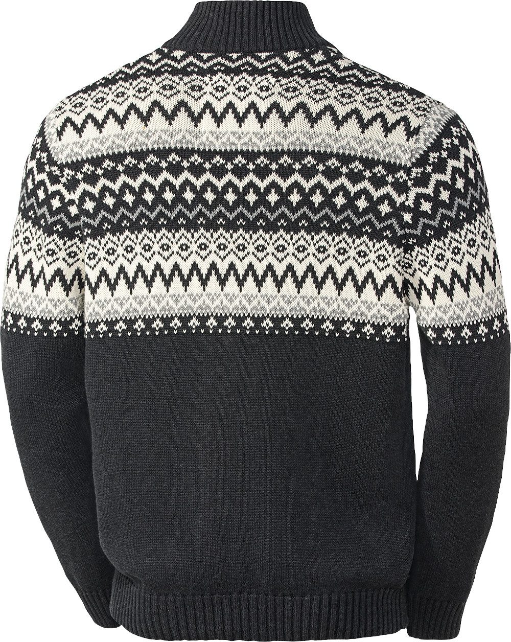 Hinterstoisser Strickjacke Mit charakteristischem Norweger-Muster