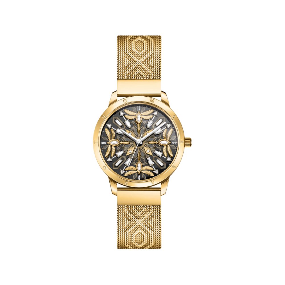 THOMAS SABO Quarzuhr WA0422-264-207, Thomas Sabo, Damen, Libellen, Zirkonia