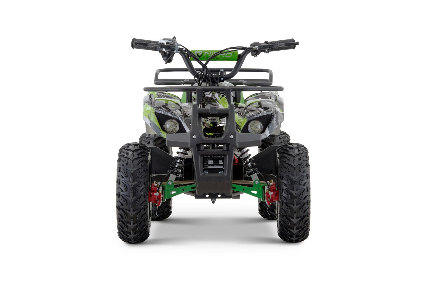 Smarty Elektro-Kinderquad 1200W Eco midi Kinder Quad Torino Graffiti
