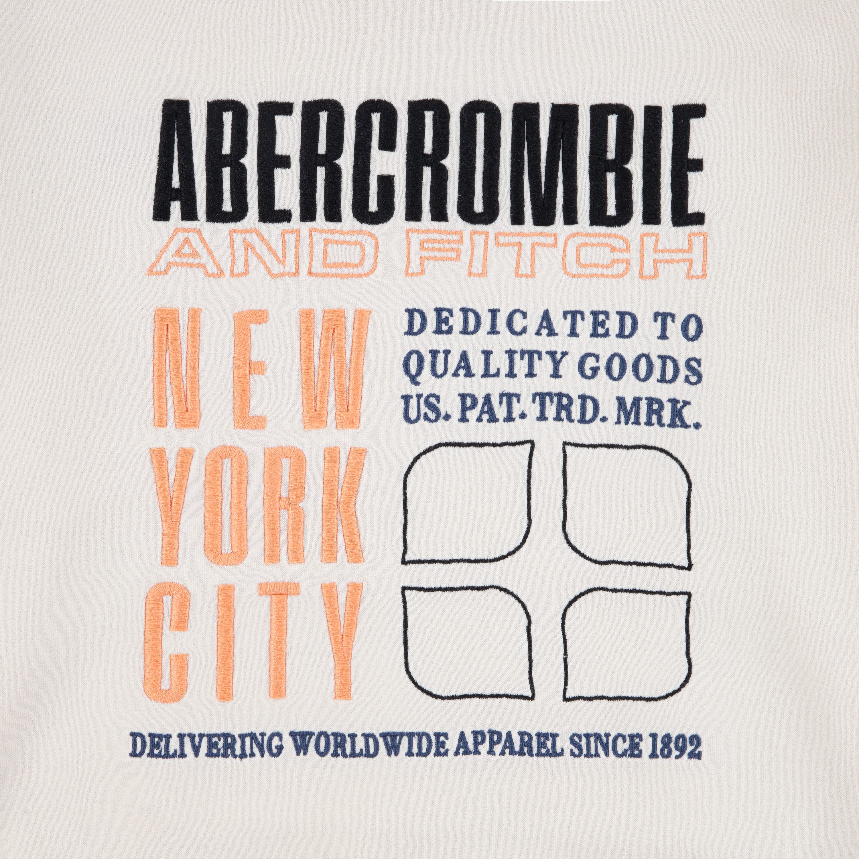 Abercrombie Kids Hoodie AFB PULLOVER HOODIE mit Logo Print – Bild 4 von 4
