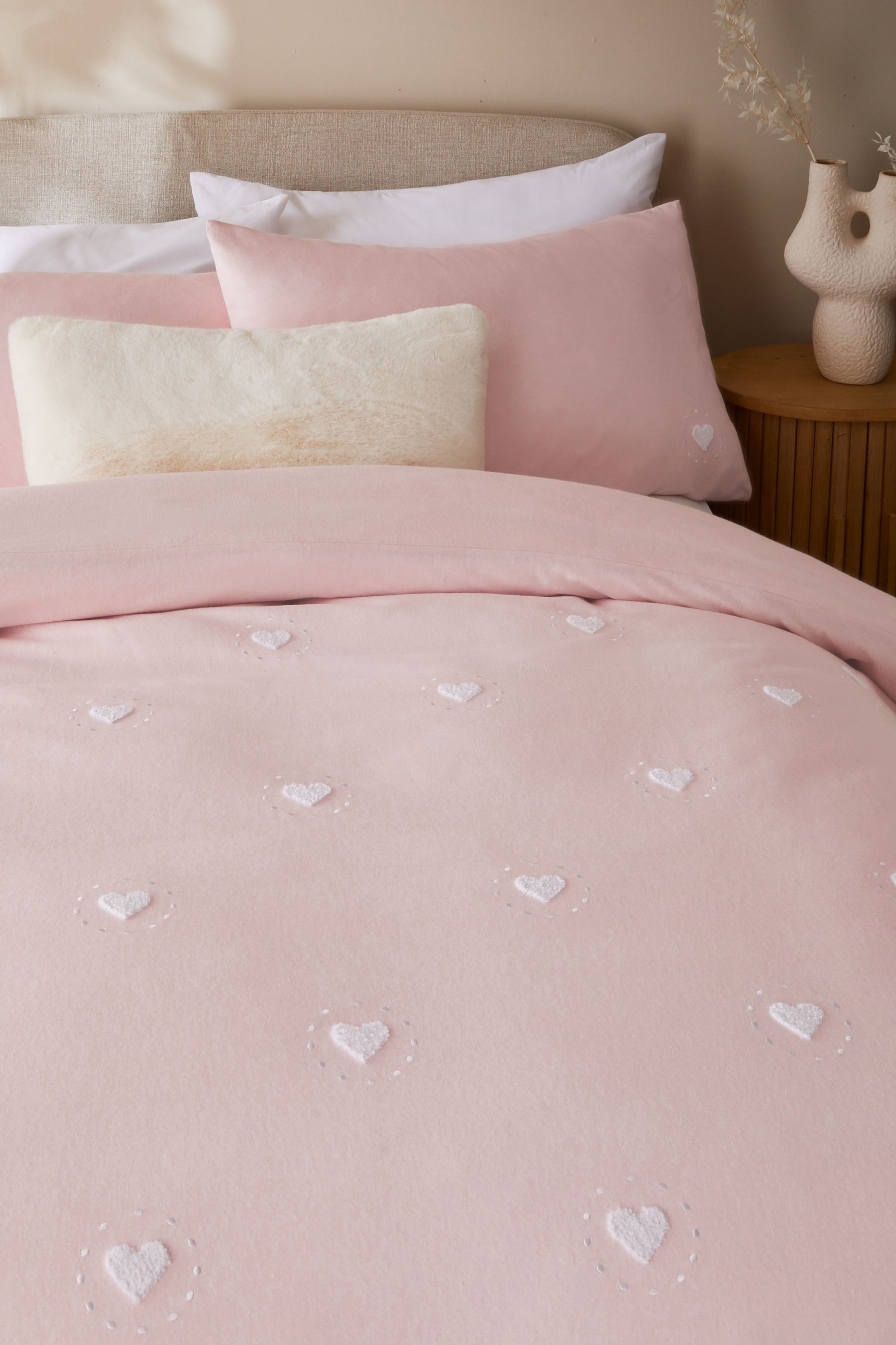 Next Bett-Set Angeraute Bettwäsche aus reiner günstig online kaufen