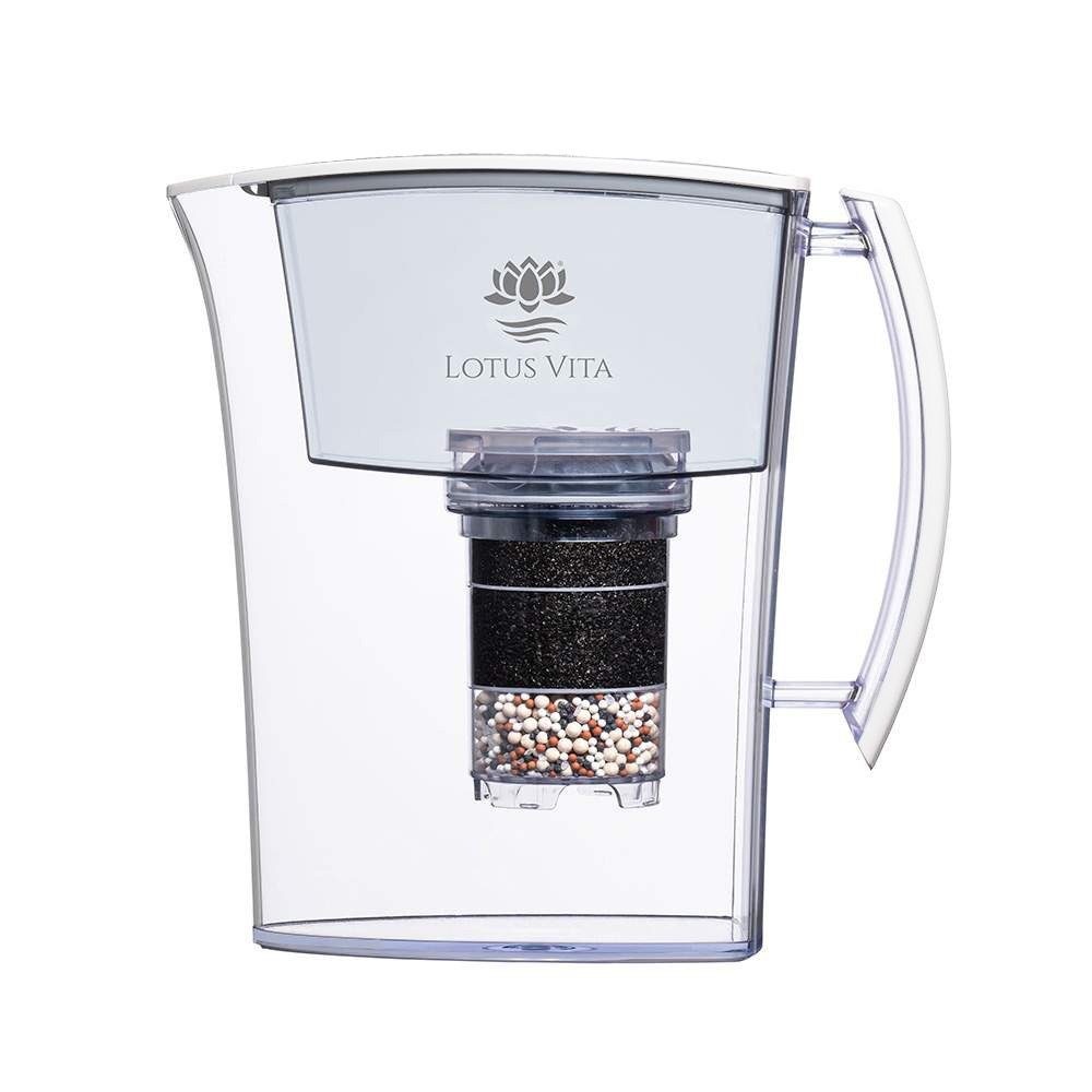 Lotus Vita Wasserfilter Kanne Lotus 1,6L - Natura Plus