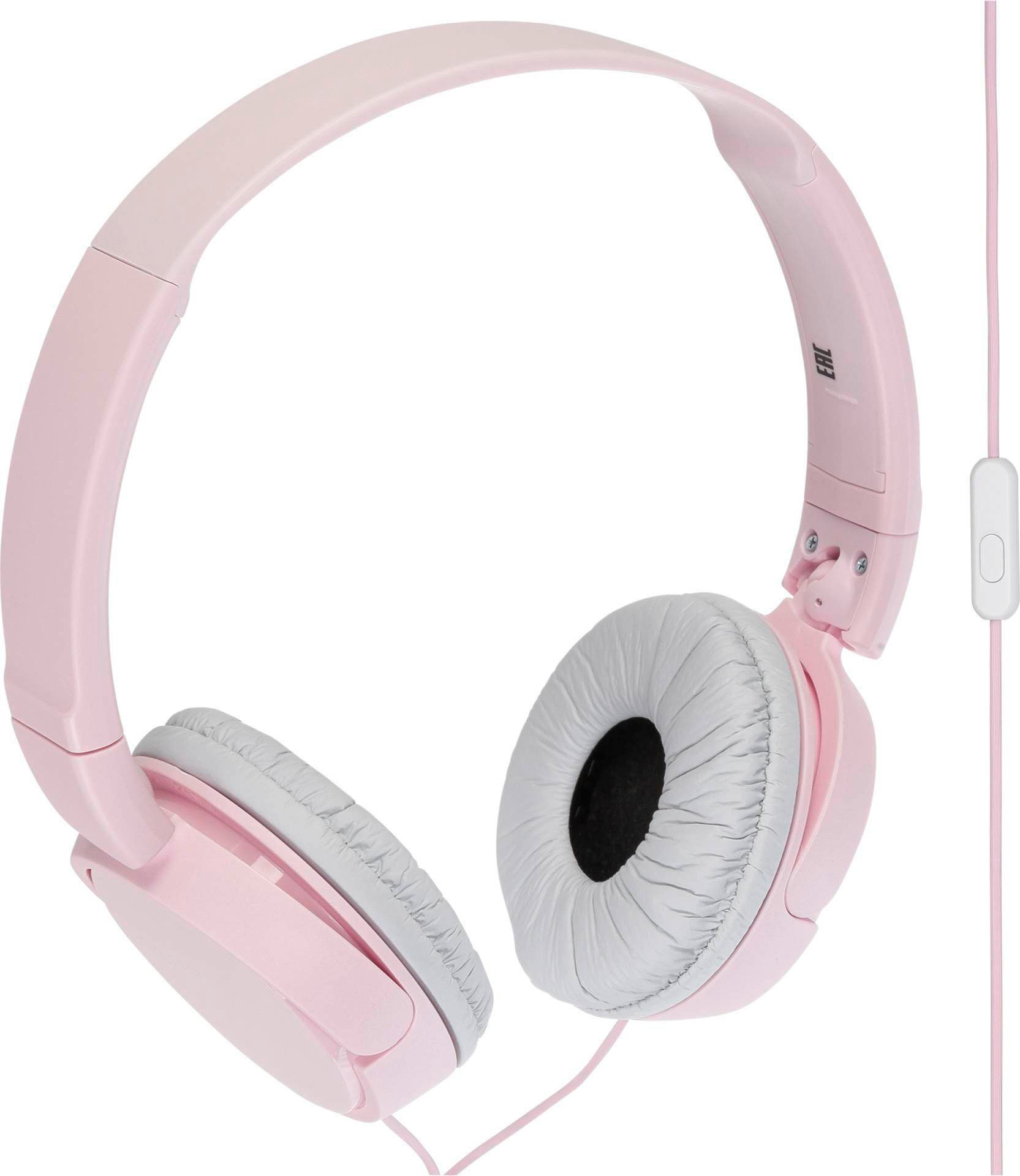 Sony MDR-ZX110AP pink (Freisprechfunktion, On-Ear-Kopfhörer Musik, Steuerung integrierte mit Headsetfunktion) Faltbarer und für Anrufe