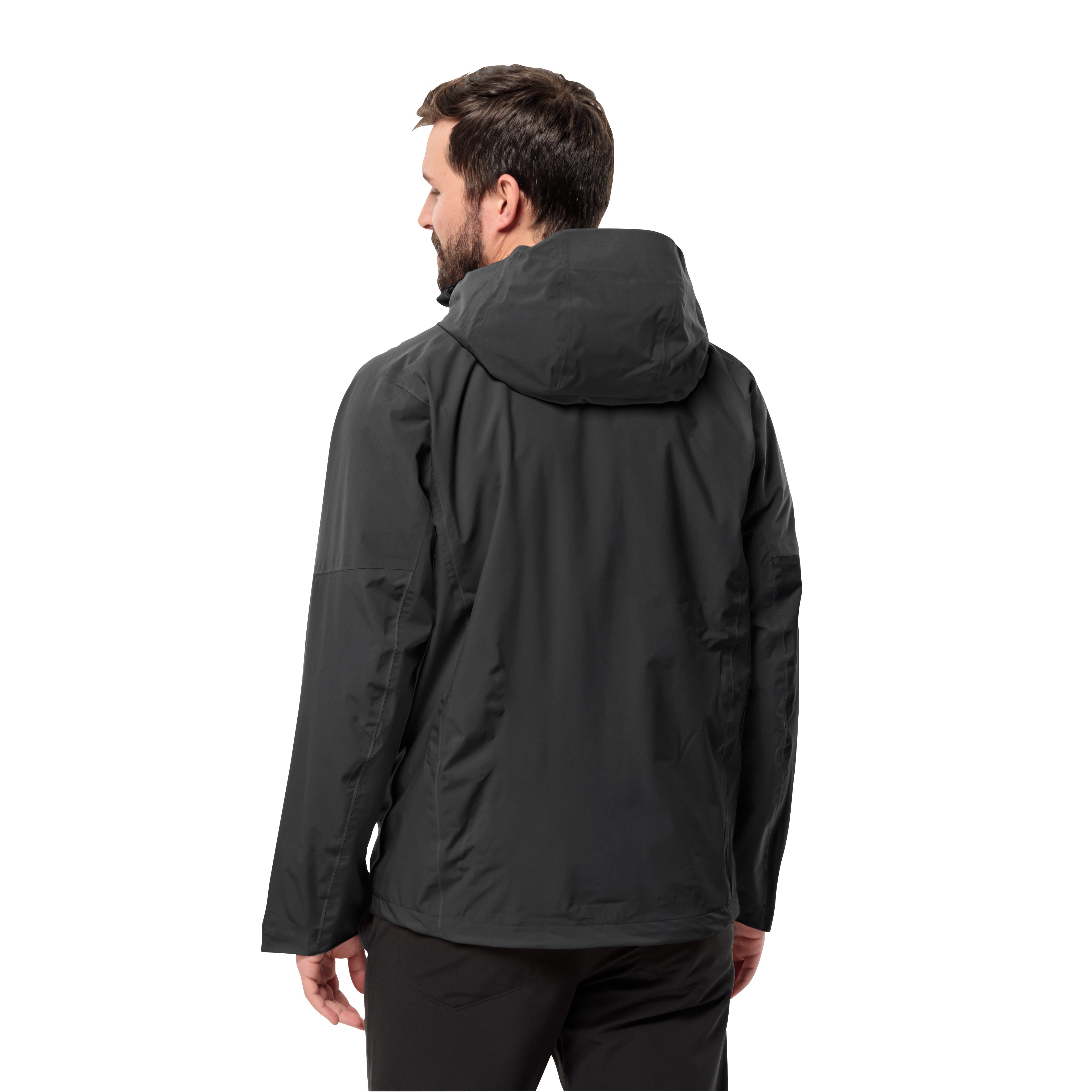 2L M mit und Umweltbelastung EAGLE PEAK geringer Funktionsjacke Stretchanteil JKT Jack Wolfskin