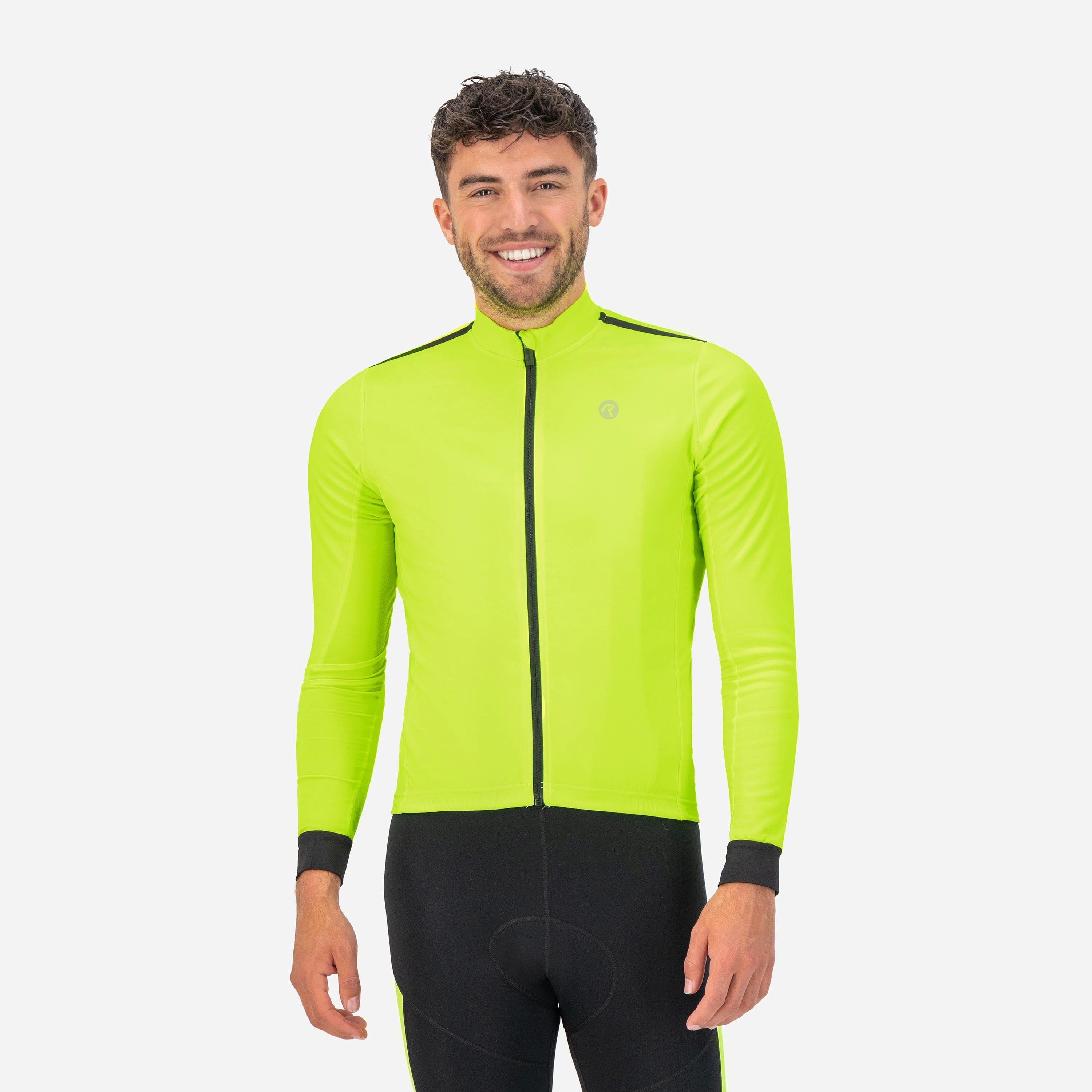 Rogelli Radtrikot Radtrikot Langarm Fahrradtrikot Herren Core