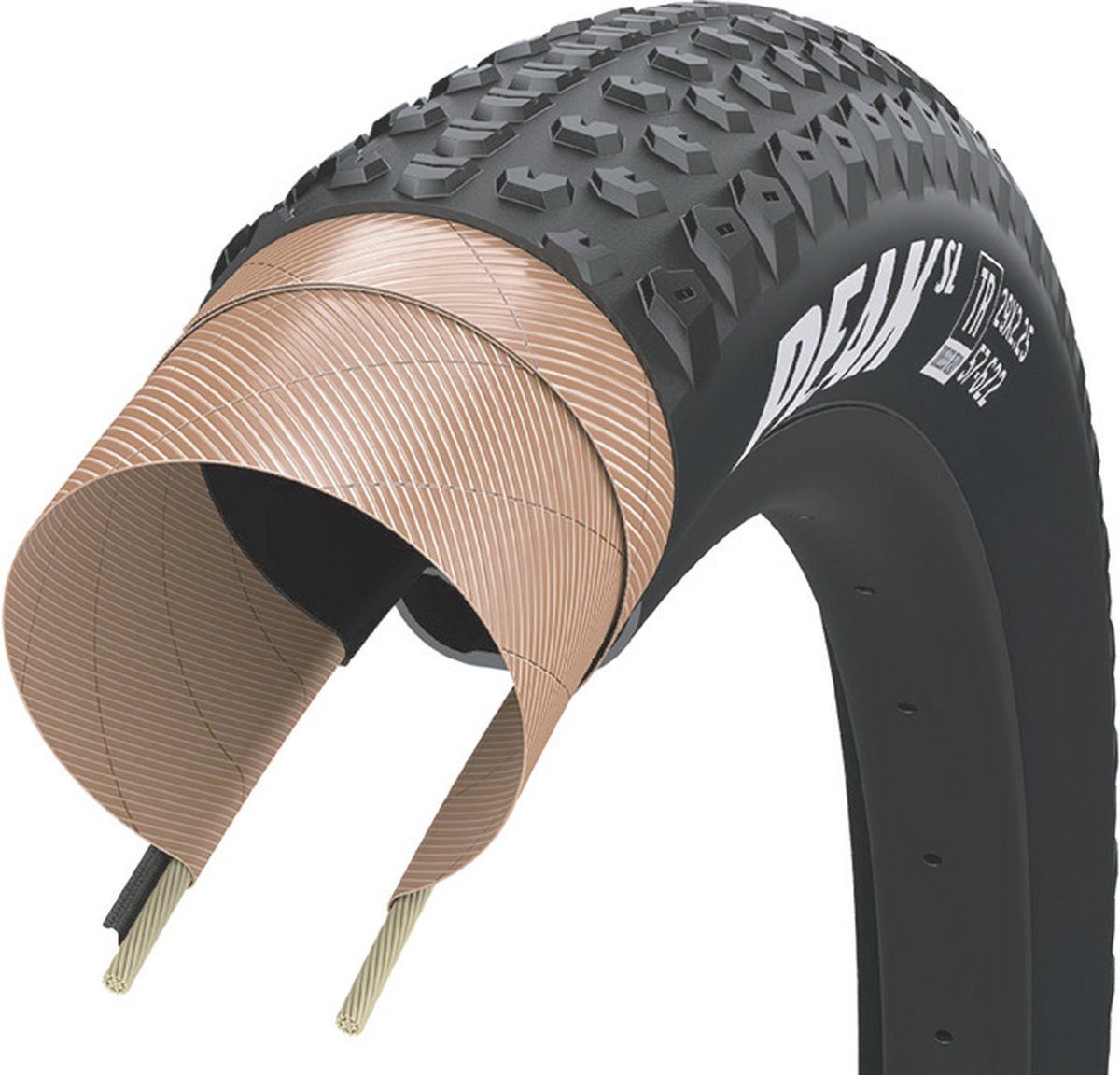 Goodyear Fahrradreifen Peak SL Race TLC 29X2.40, Tubeless-kompatibel