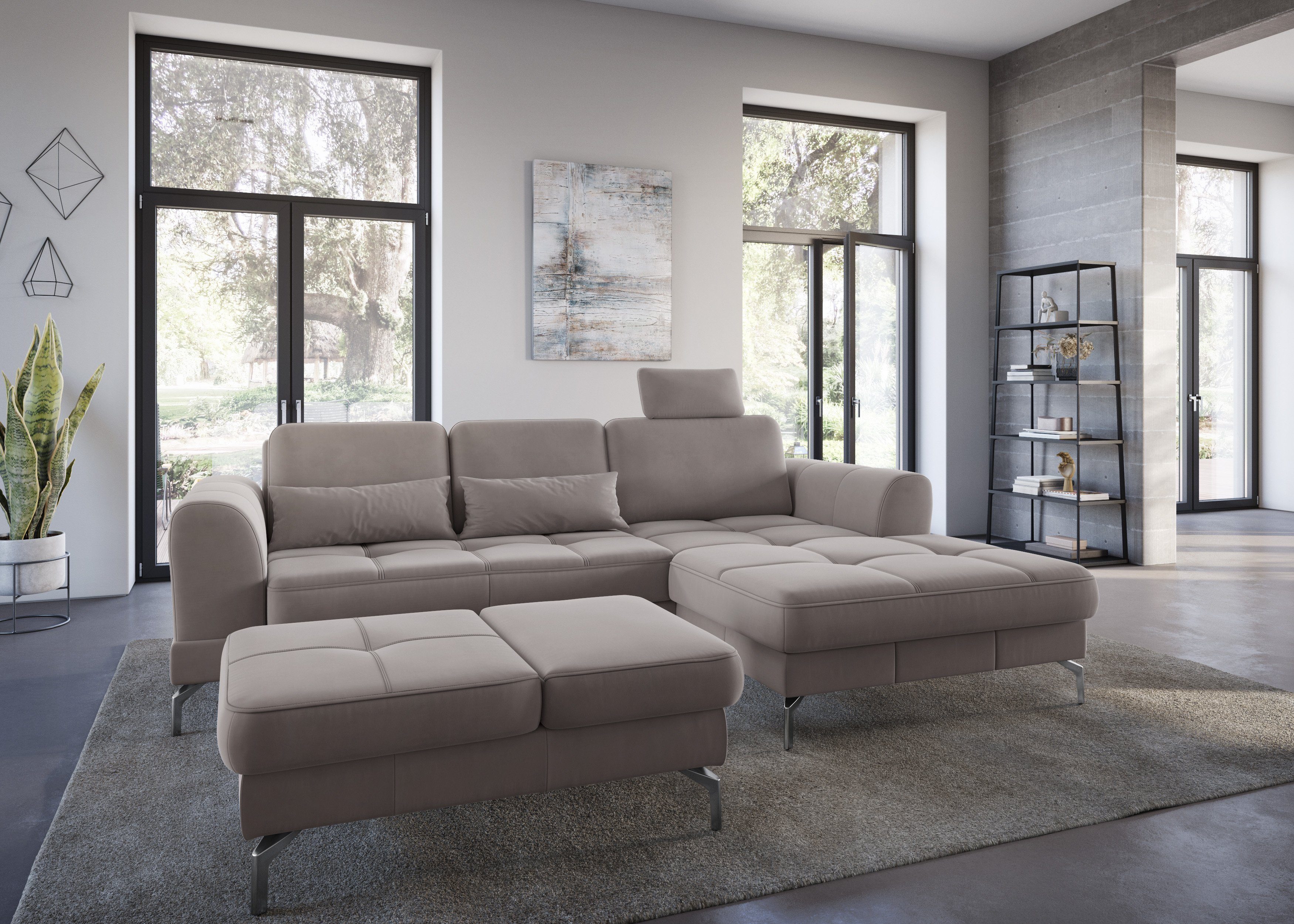 sit&more Sofakissen Bendigo, im 2-er Set