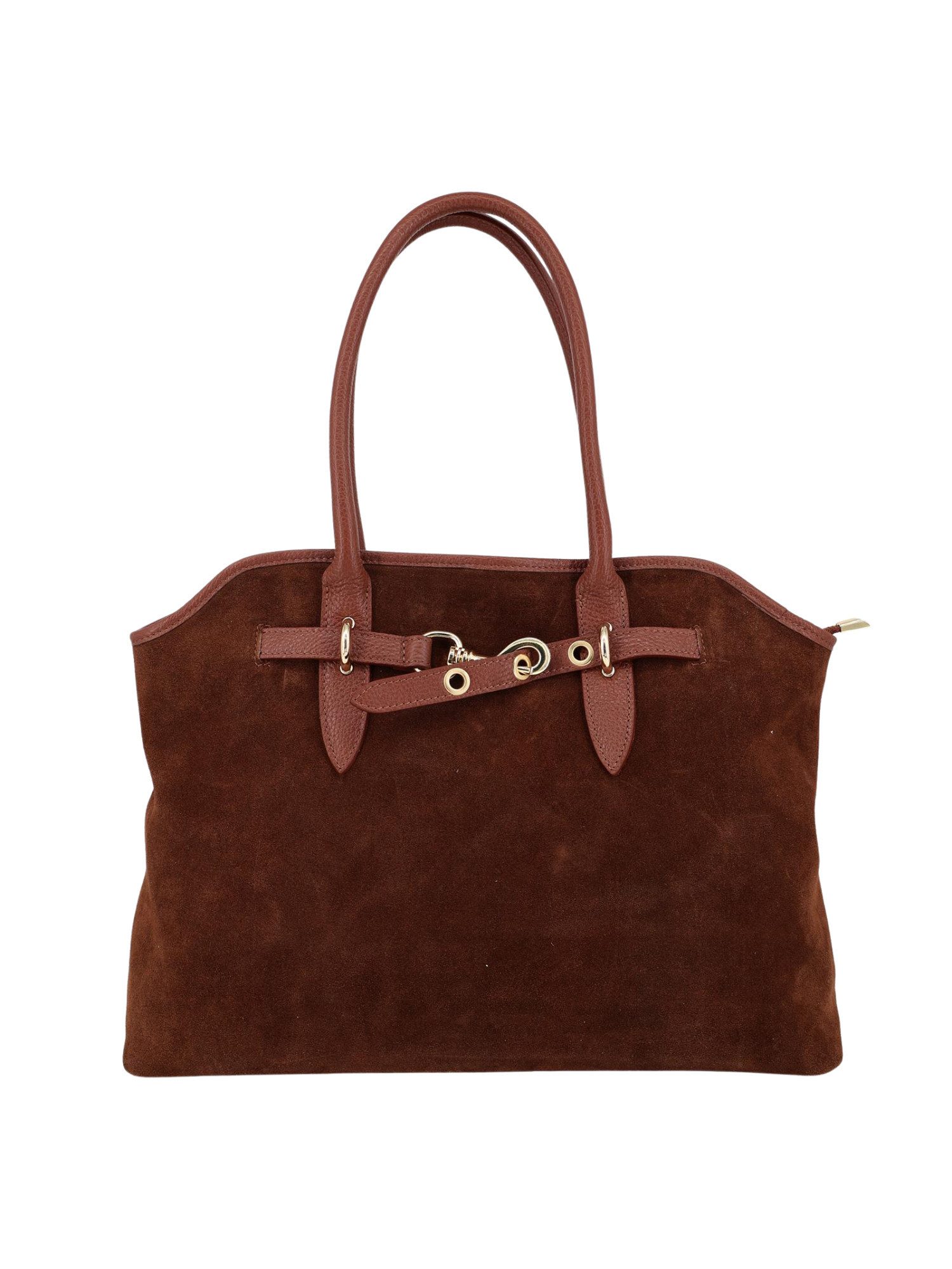 BRISE TASCHE Schultertasche Brise Handtasche aus Wildleder & Nappaleder – Stilvoll & Elegant, Edle Kombination aus Wildleder & Nappaleder, hochwertige Verarbeitung