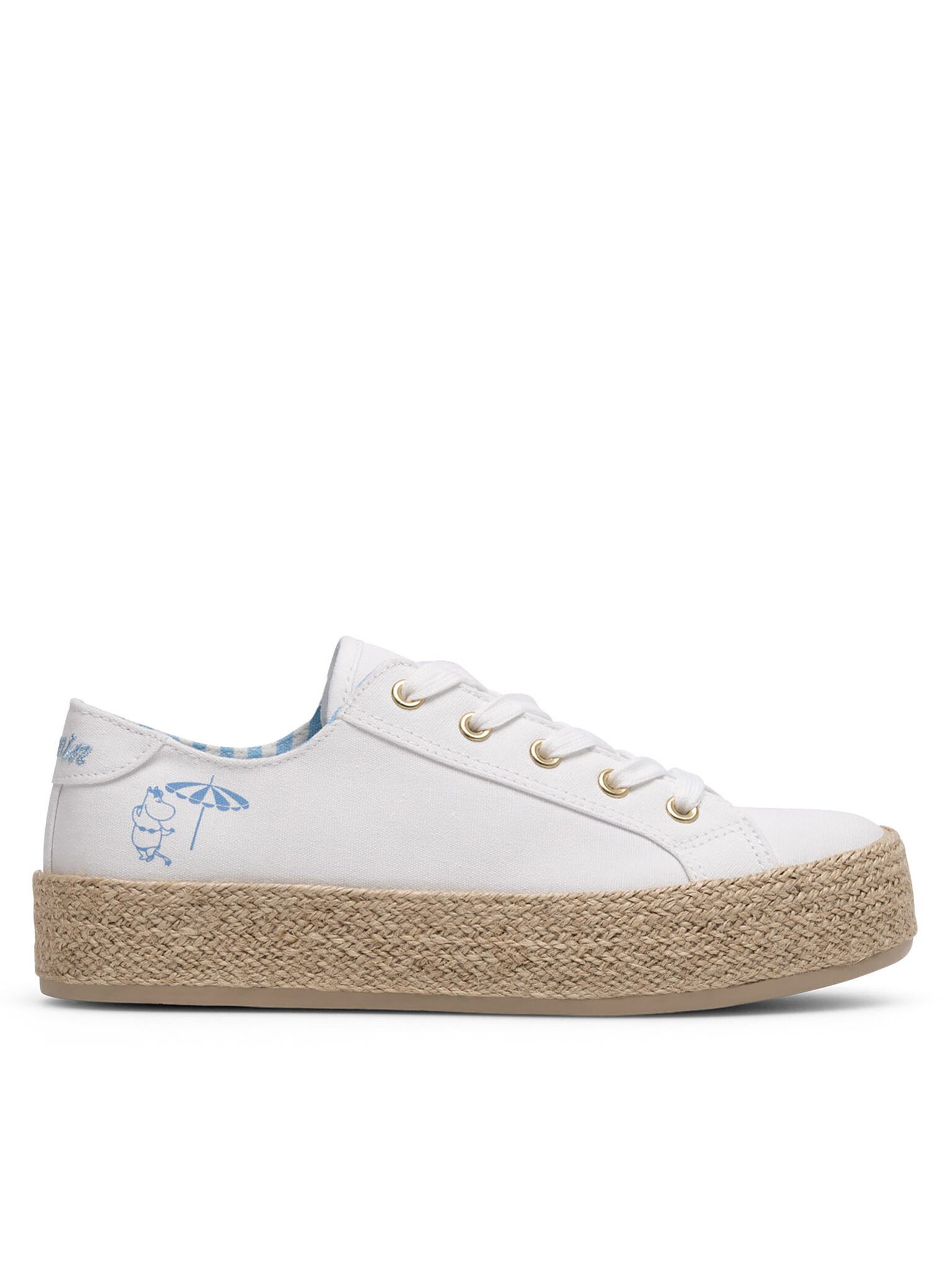 MOOMIN Sneakers aus Stoff CS-SS24-170MMN Beige Sneaker