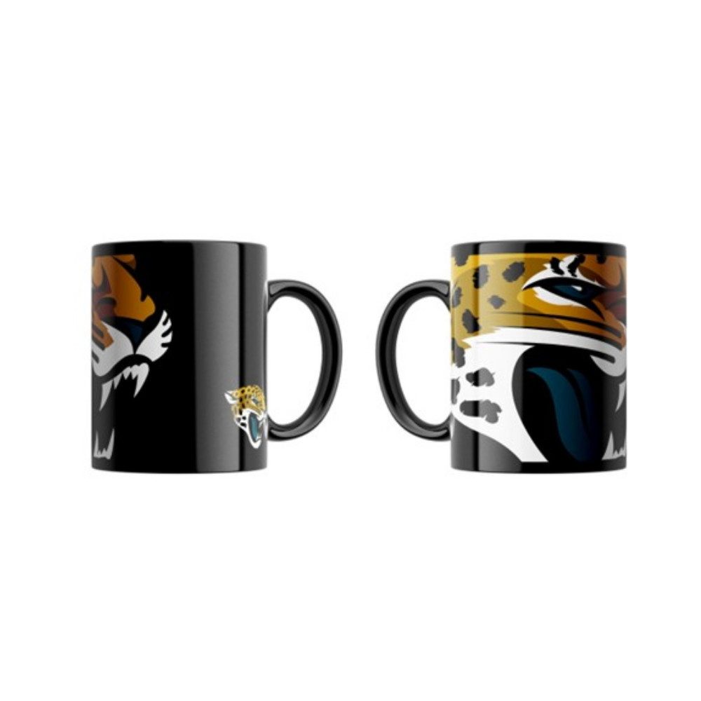 Jacksonville Jaguars Becher Jacksonville Jaguars Tasse „Oversized“ 330ml, Keramik
