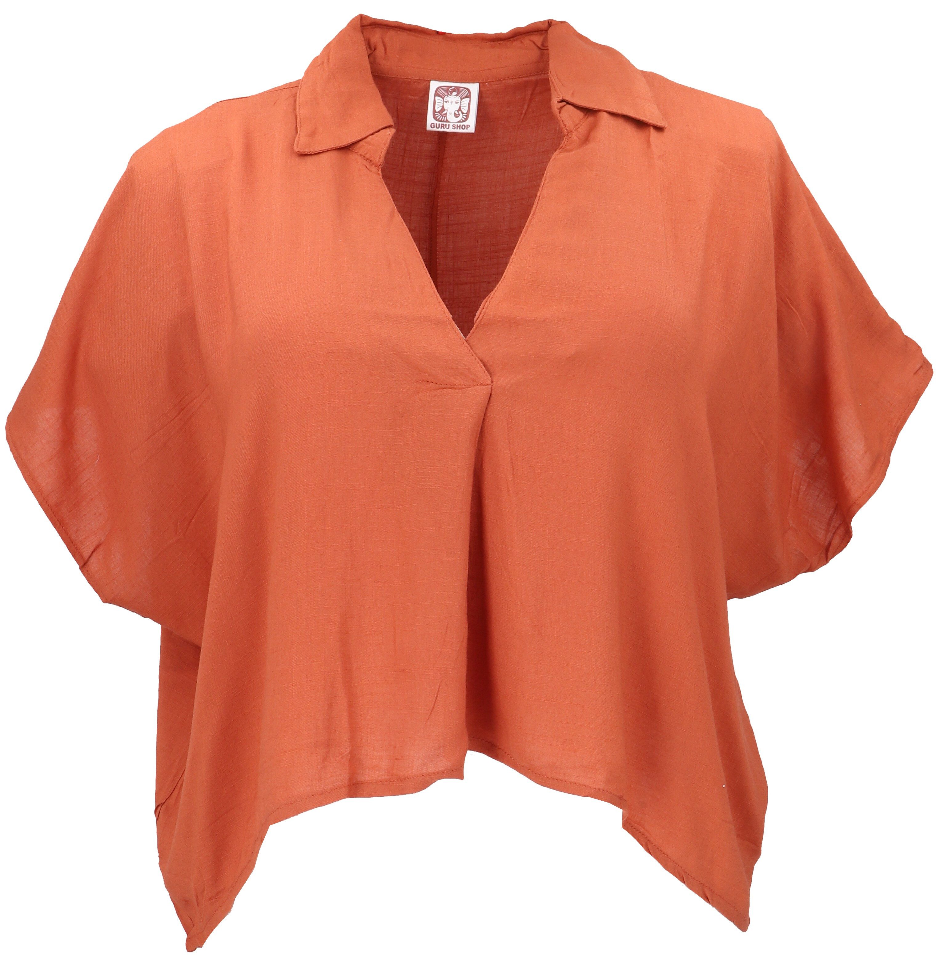 Guru-Shop Longbluse Weites Boho Blusentop mit günstig online kaufen