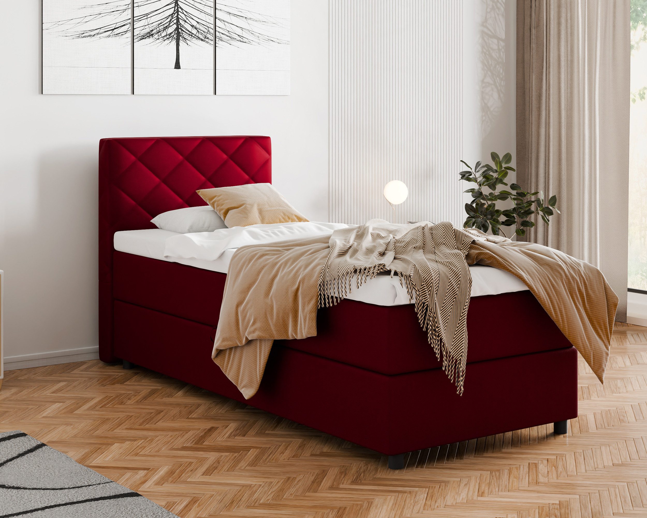Homesy Boxbett DIAMARO, Stilvolles Design – zeitlose Eleganz