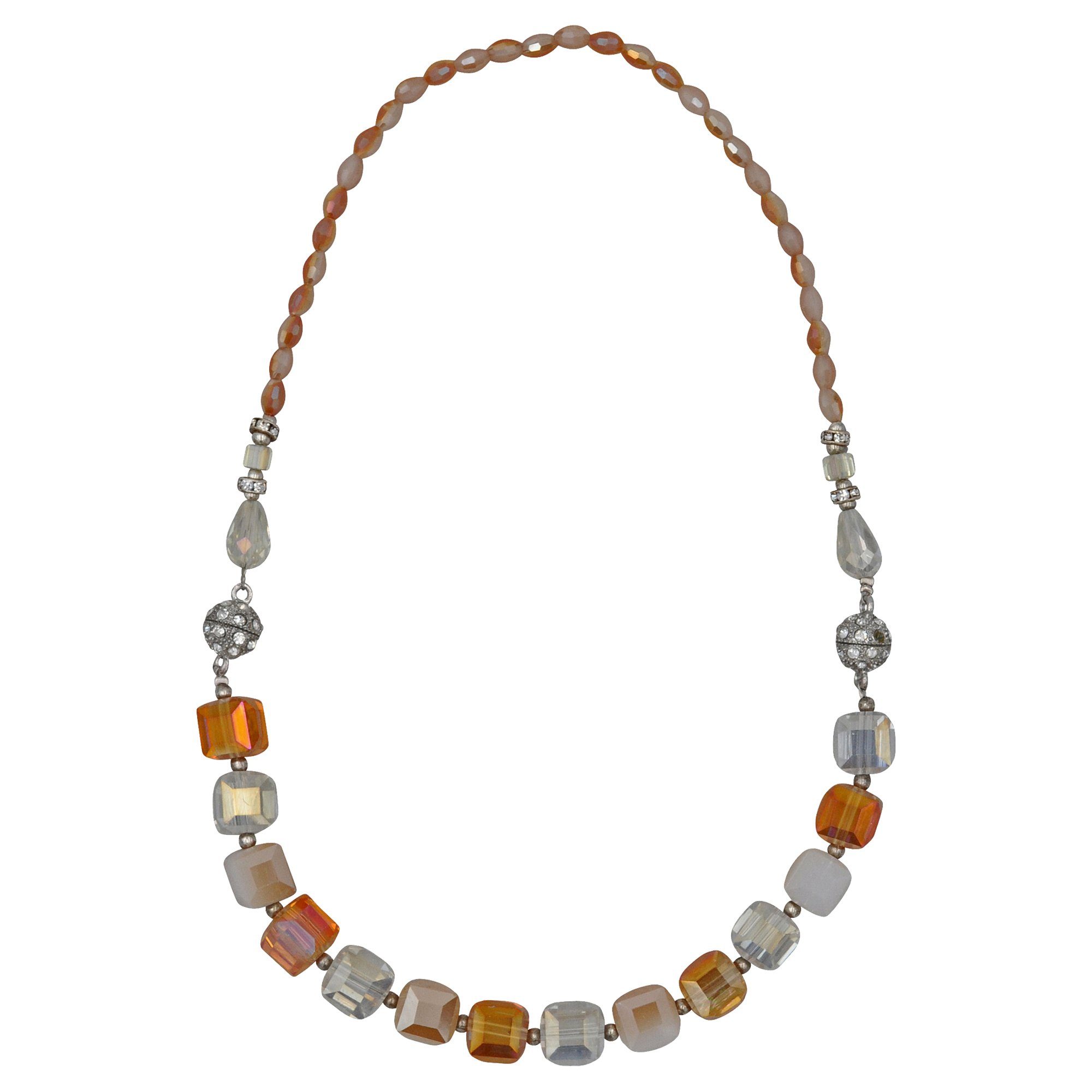 Steuer Collierkettchen Kette mit Magnetschließe, auch als Armband tragbar