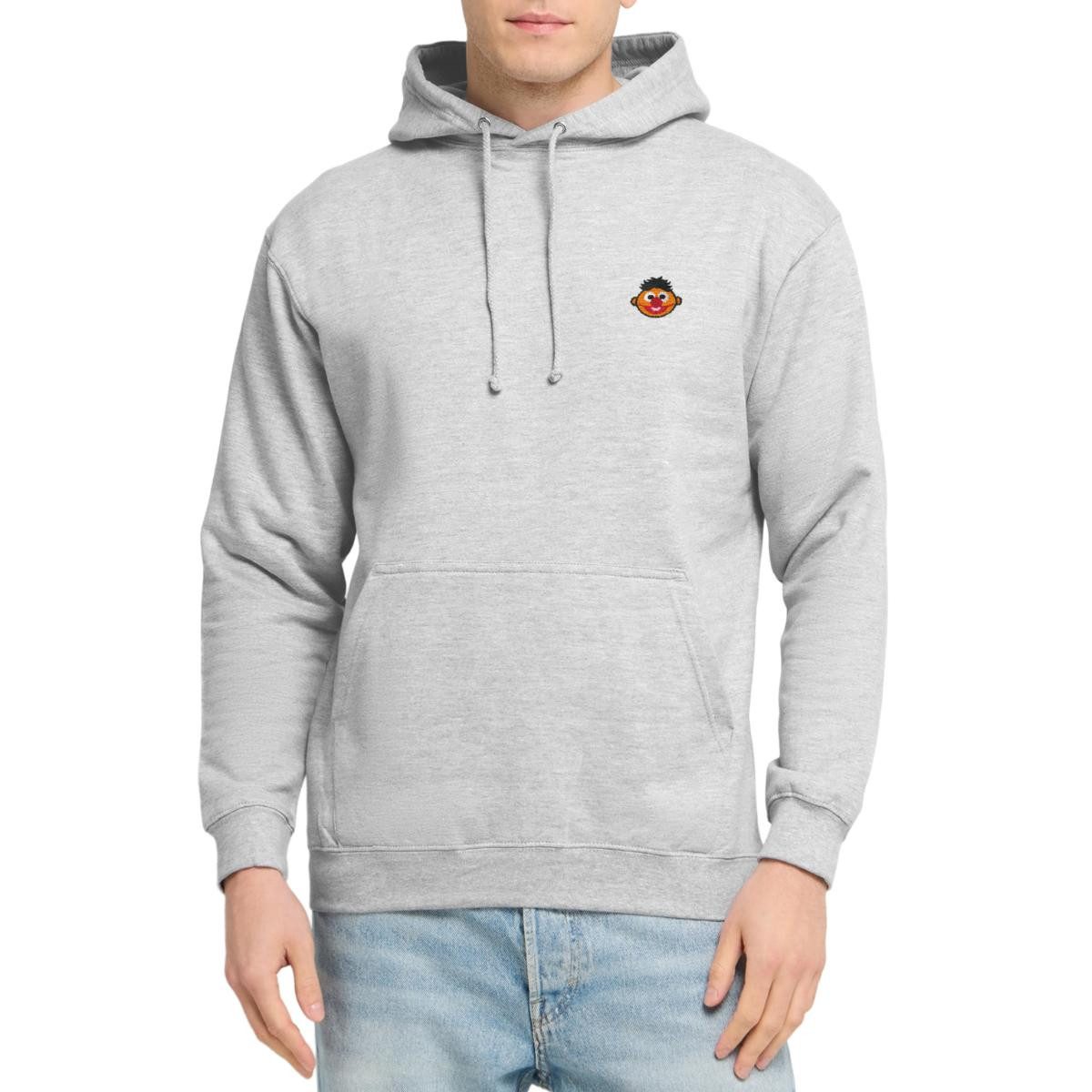 Spreadshirt Hoodie Sesamstraße Ernie Als Stickmotiv Unisex Hoodie (1-tlg)