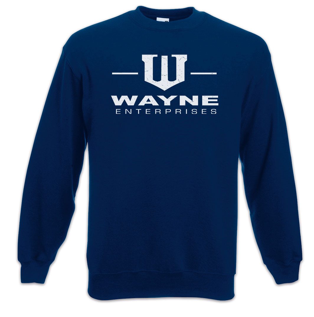 Urban Backwoods Sweatshirt Wayne Enterprises Logo A3 Sweatshirt Company Gotham TV City Dark Wayne (1-tlg) Knight Batman Joker Bruce