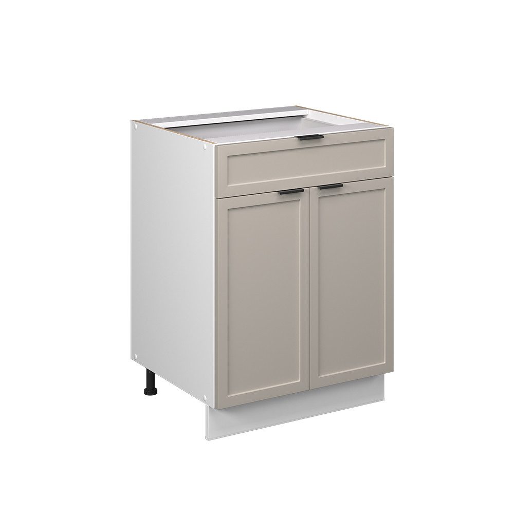 Vicco Unterschrank Fame-Line, GrauBeige/Weiß, 60 cm günstig online kaufen
