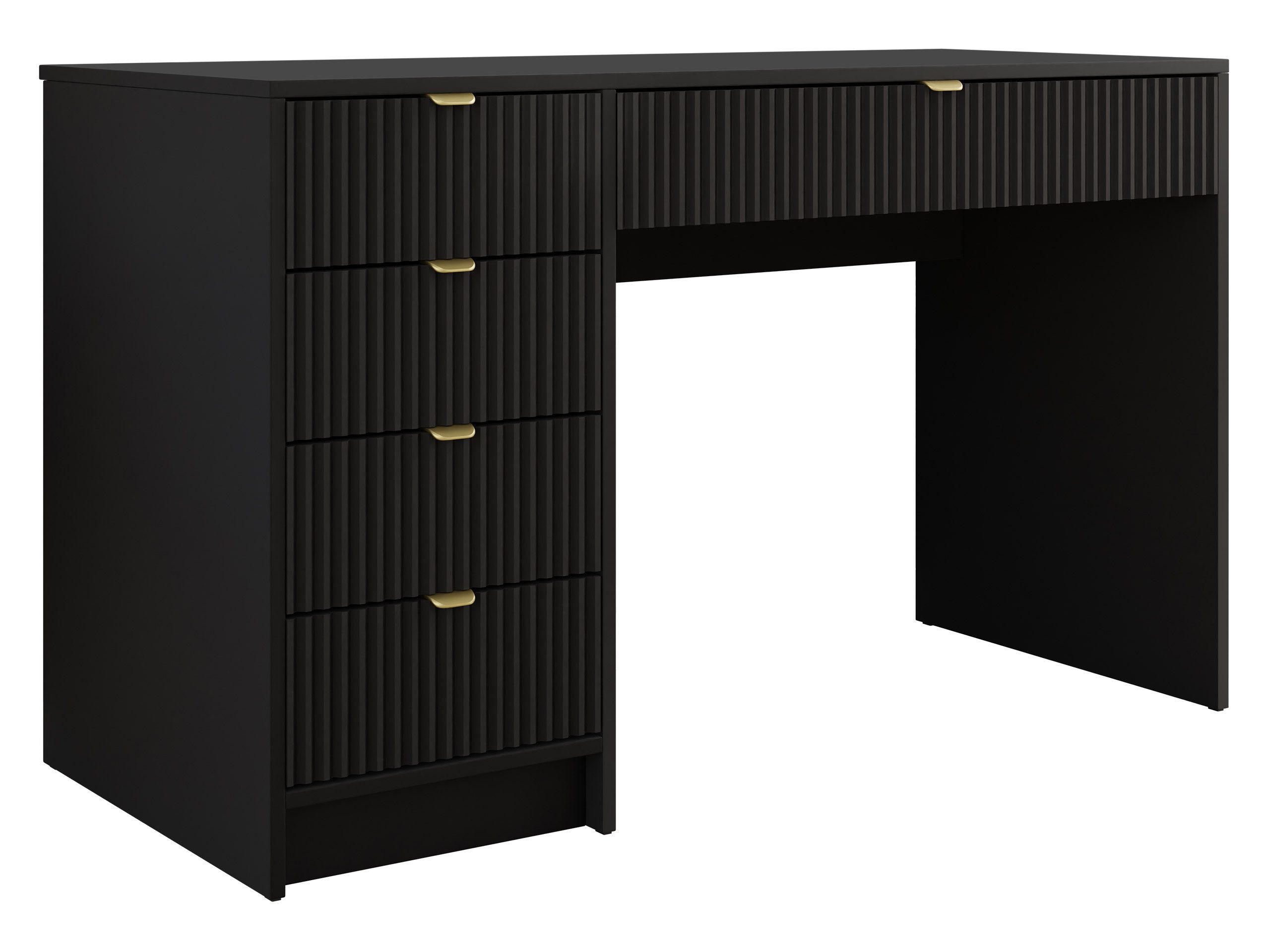 MIRJAN24 Schminktisch Tireno (5-Schubladen), Aluminiumgriffe in der Farbe G günstig online kaufen