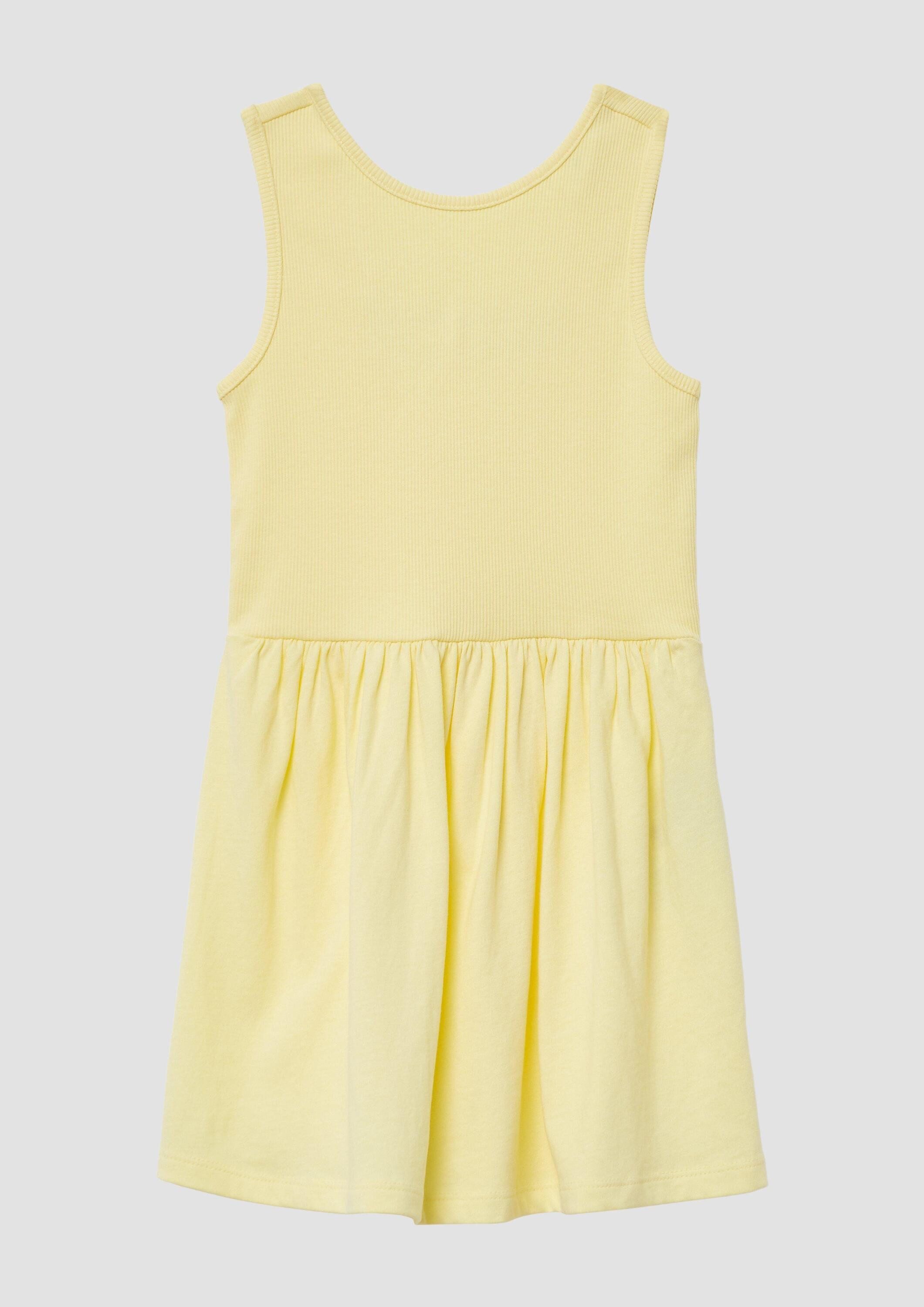 s.Oliver Minikleid Kleid Kurzes Kleid aus Baumwollmix mit Rücken-Detail