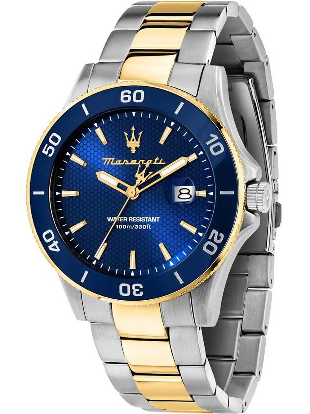 Quarzuhr Maserati R8873600010 Herrenuhr Competizione 43mm 10ATM Maserati R8873600010 Herrenuhr Competizione 43mm 10ATM