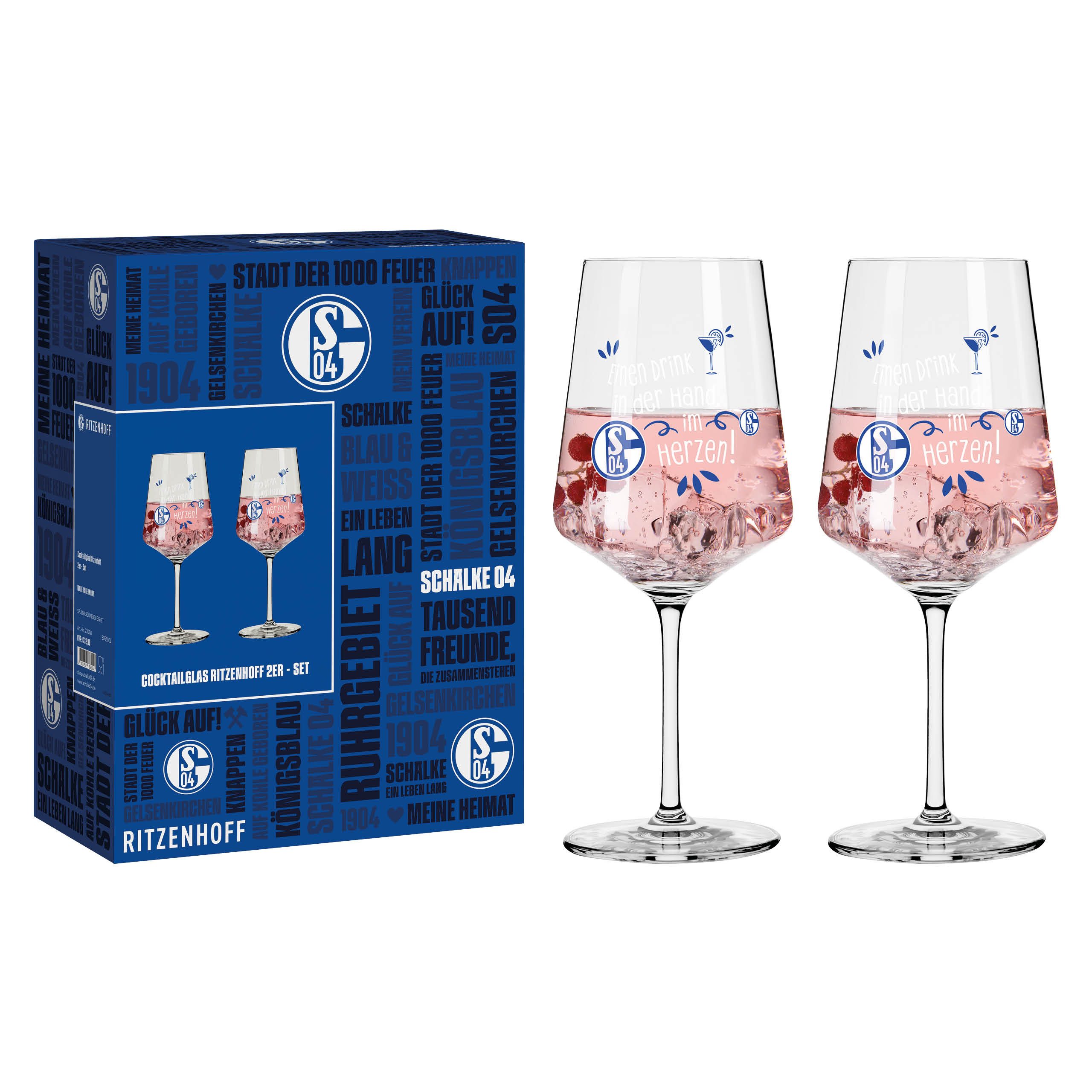 Ritzenhoff Aperitifglas FC Schalke 04
