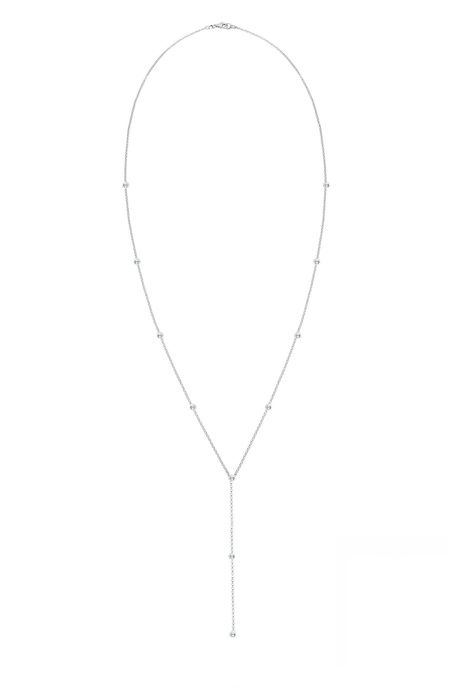 Elli Collierkettchen Y-Kette 925 Silber, mit Kristallen von Swarovski®